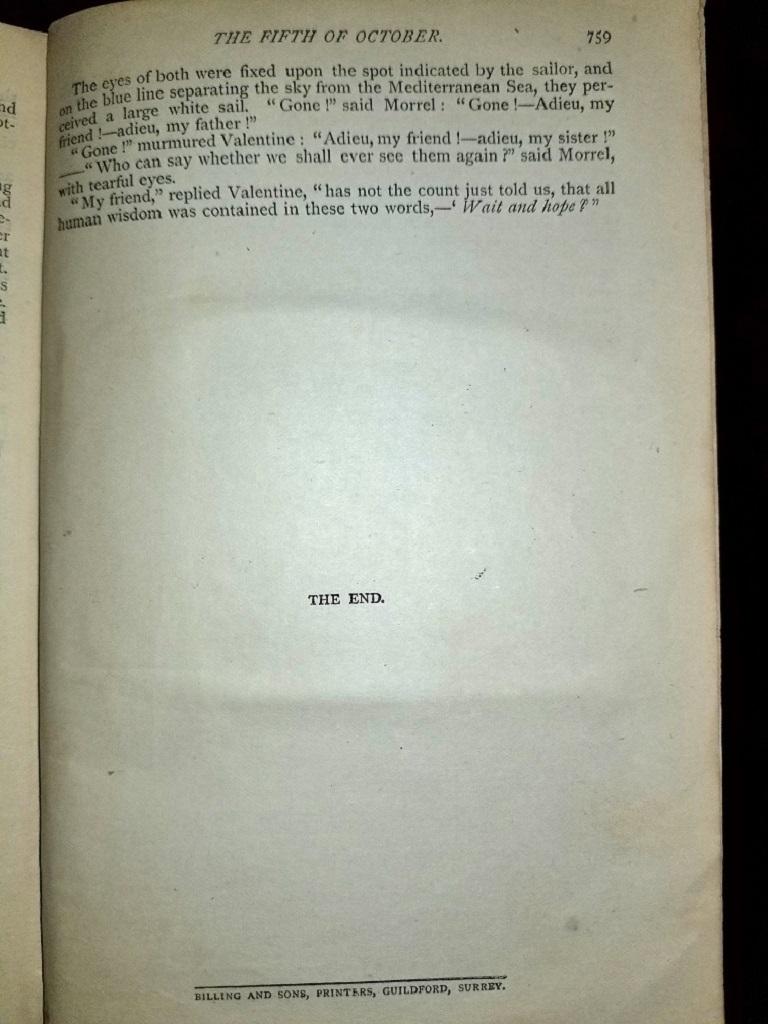 Presenting a rare first edition hardback copy of The Count of Monte Cristo by Alexandre Dumas (Author of “The Three Musketeers”, “Twenty Years After”, ETC. with Illustrations, published by George Routledge and Sons, The Broadway, Ludgate, London and