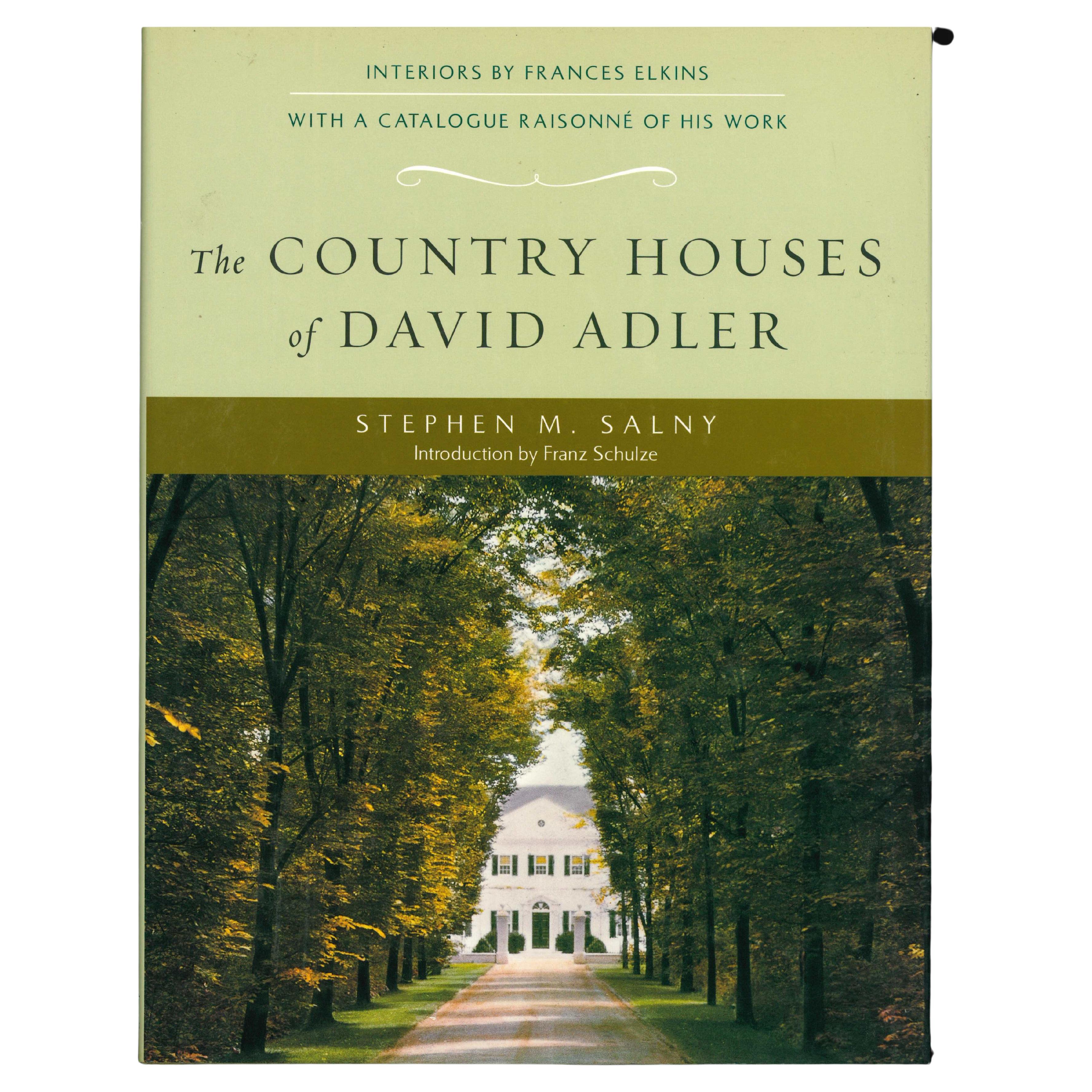 The Country Houses of David Adle by Stephen M. Salny (Book) For Sale