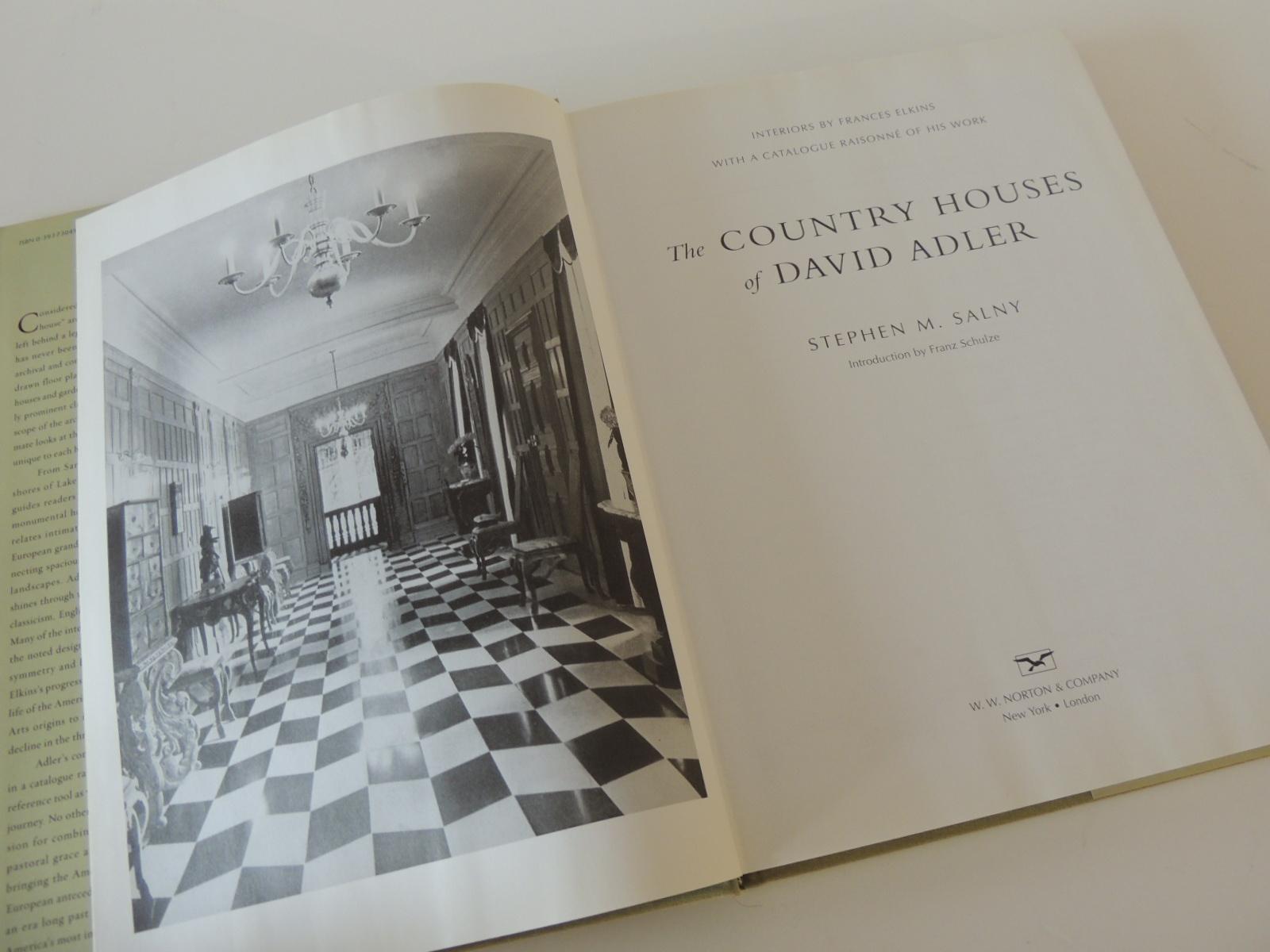 American Classical The Country Houses of David Adler Decorating Book