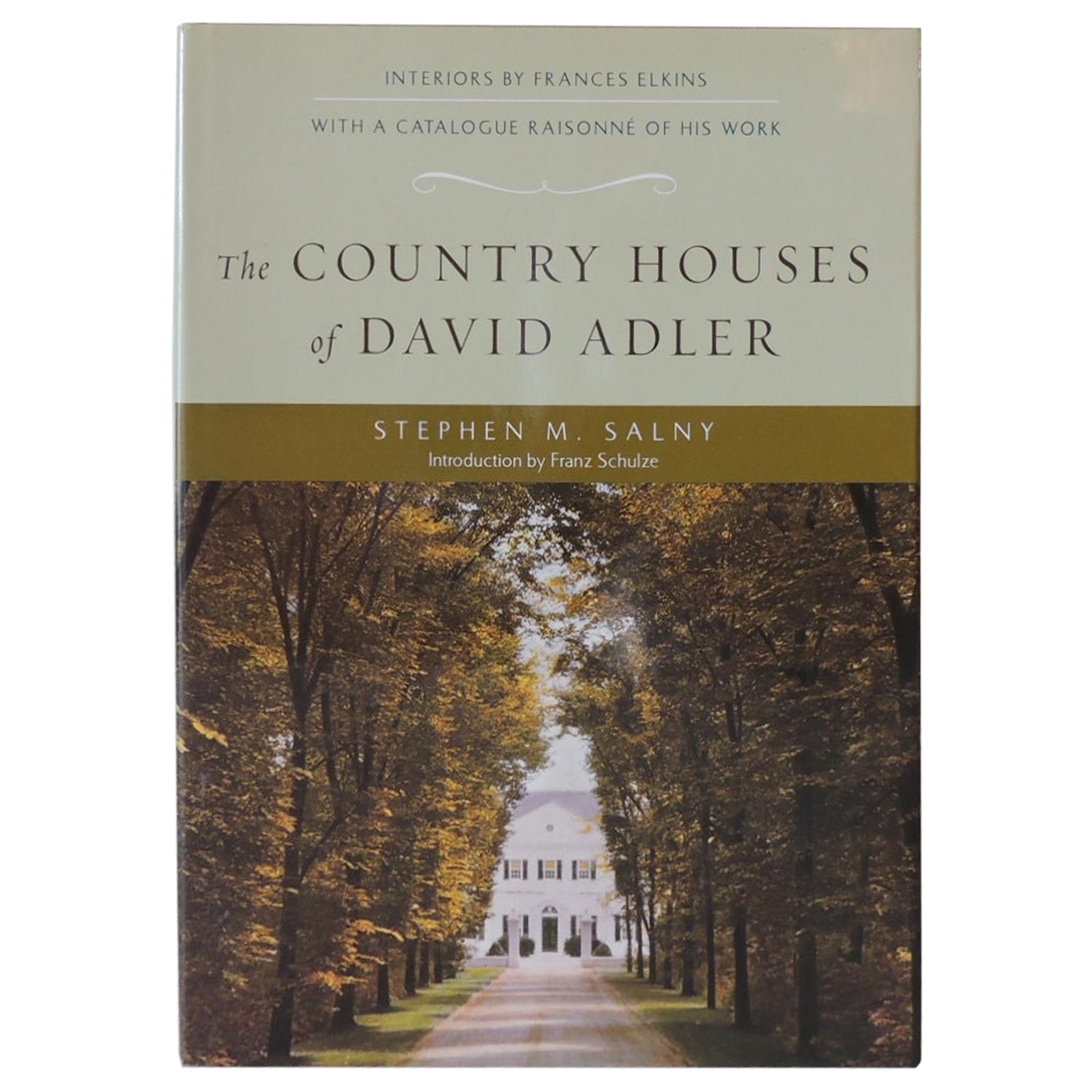 The Country Houses of David Adler Decorating Book
