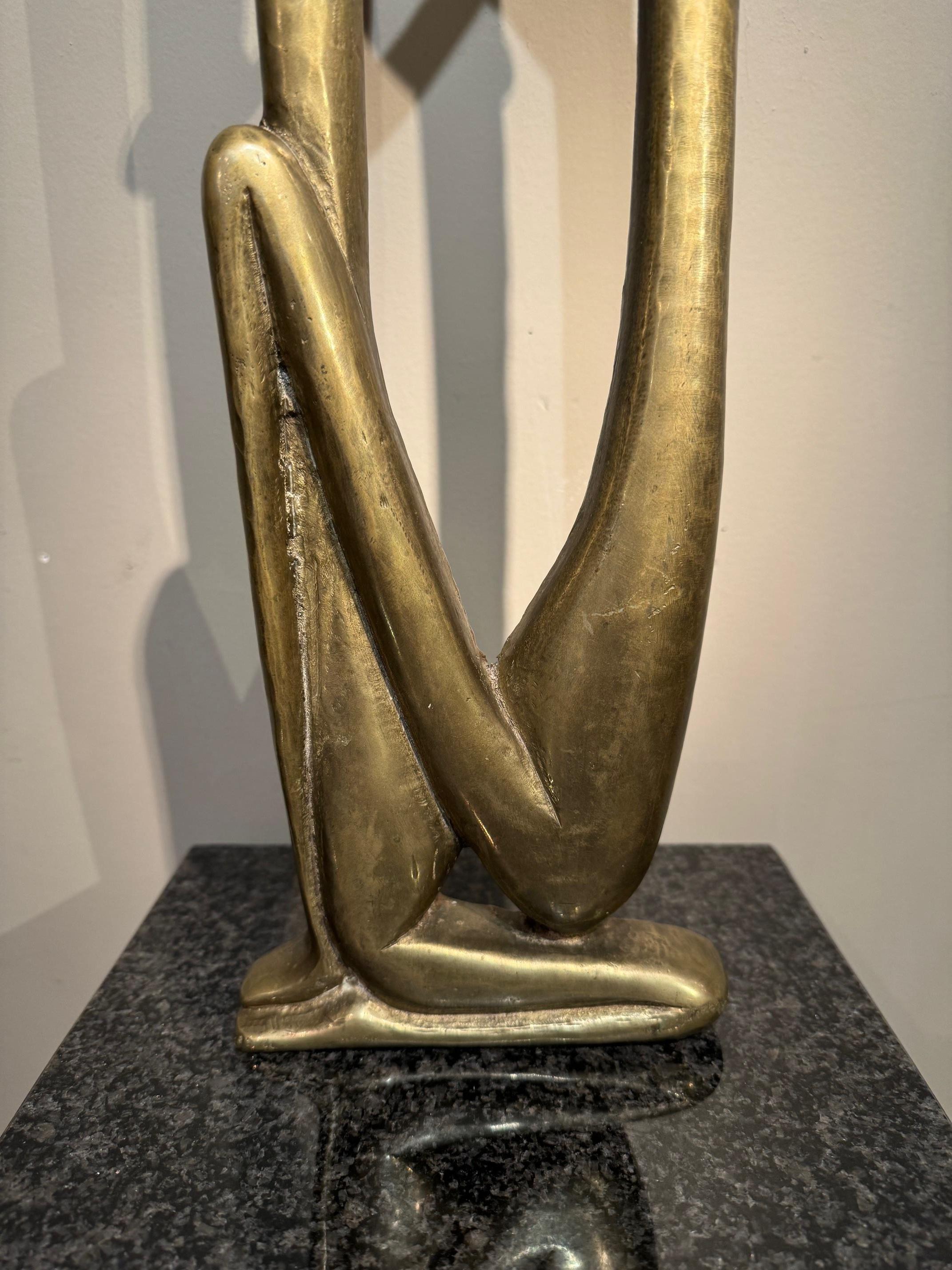 L'accoppiamento, bronzo, 1950 circa. In condizioni buone in vendita a PARIS, FR