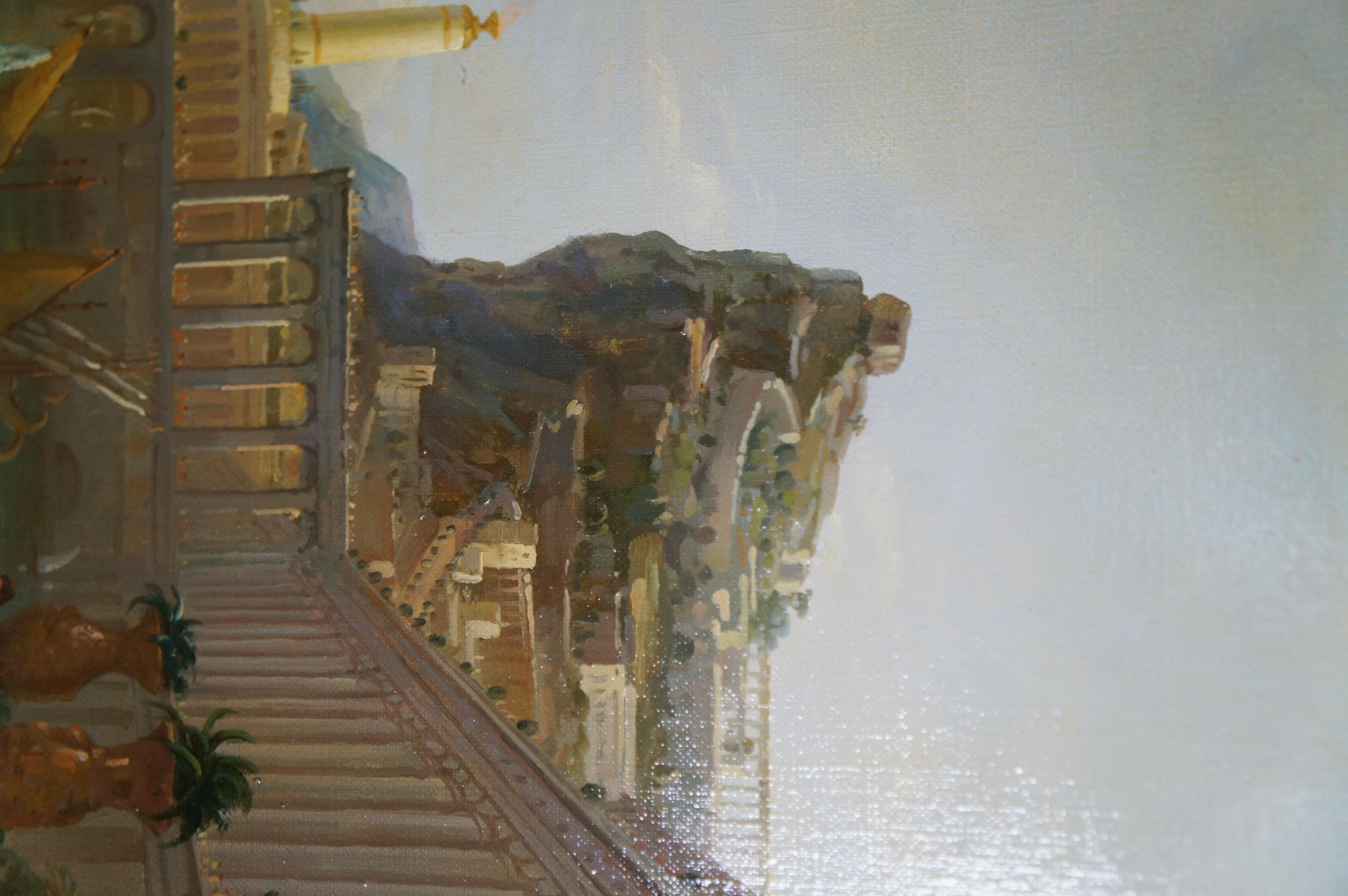 Il corso dell'impero Il compimento dell'impero Pittura a olio con cornice Thomas Cole in vendita 3