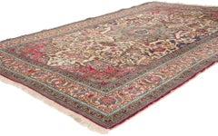 The Courtly Garden: A Vintage Persian Ardabil Masterpiece of Ceremonial Elegance