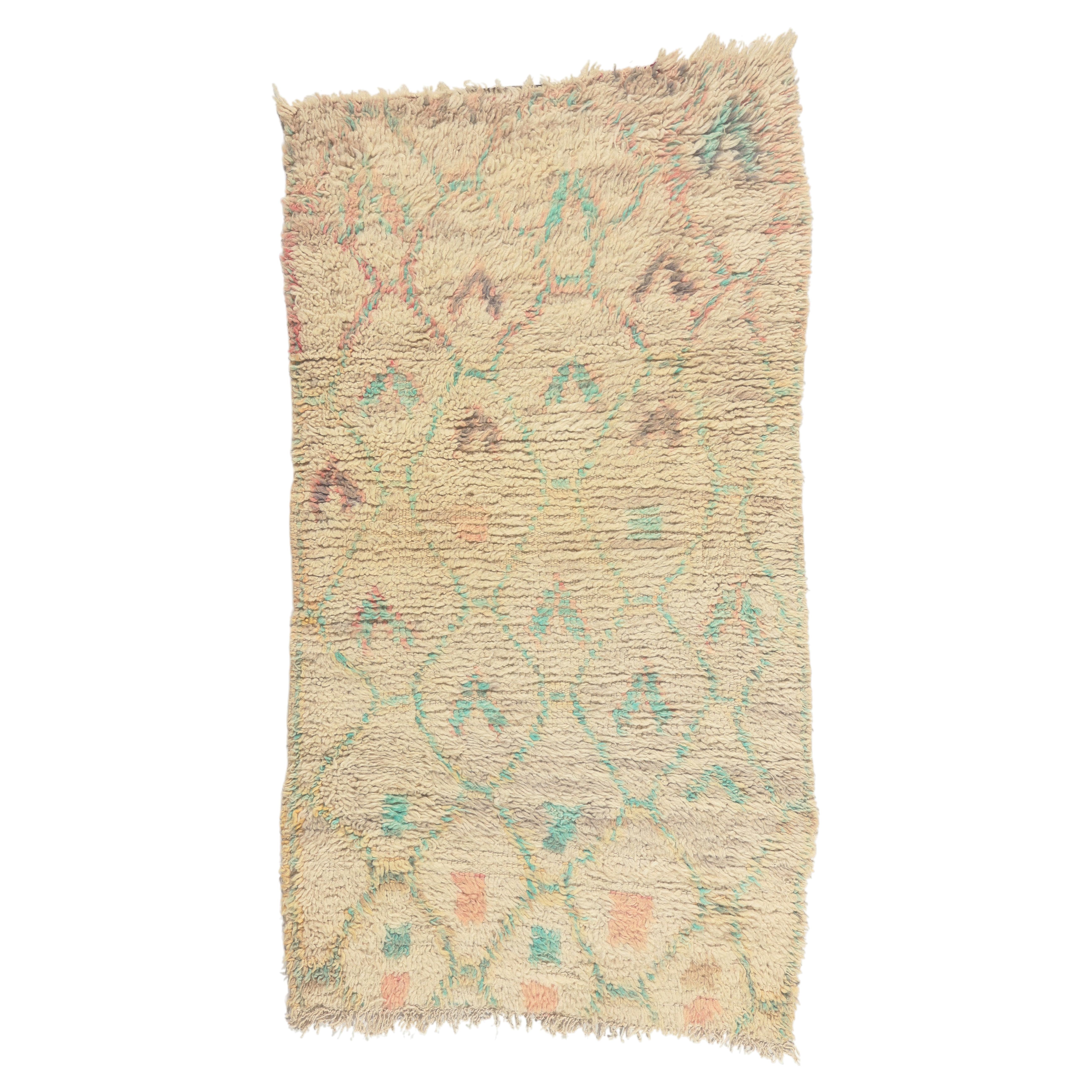 The Covenant Renewed: A Vintage Azilal Moroccan Masterpiece of Enduring Grace