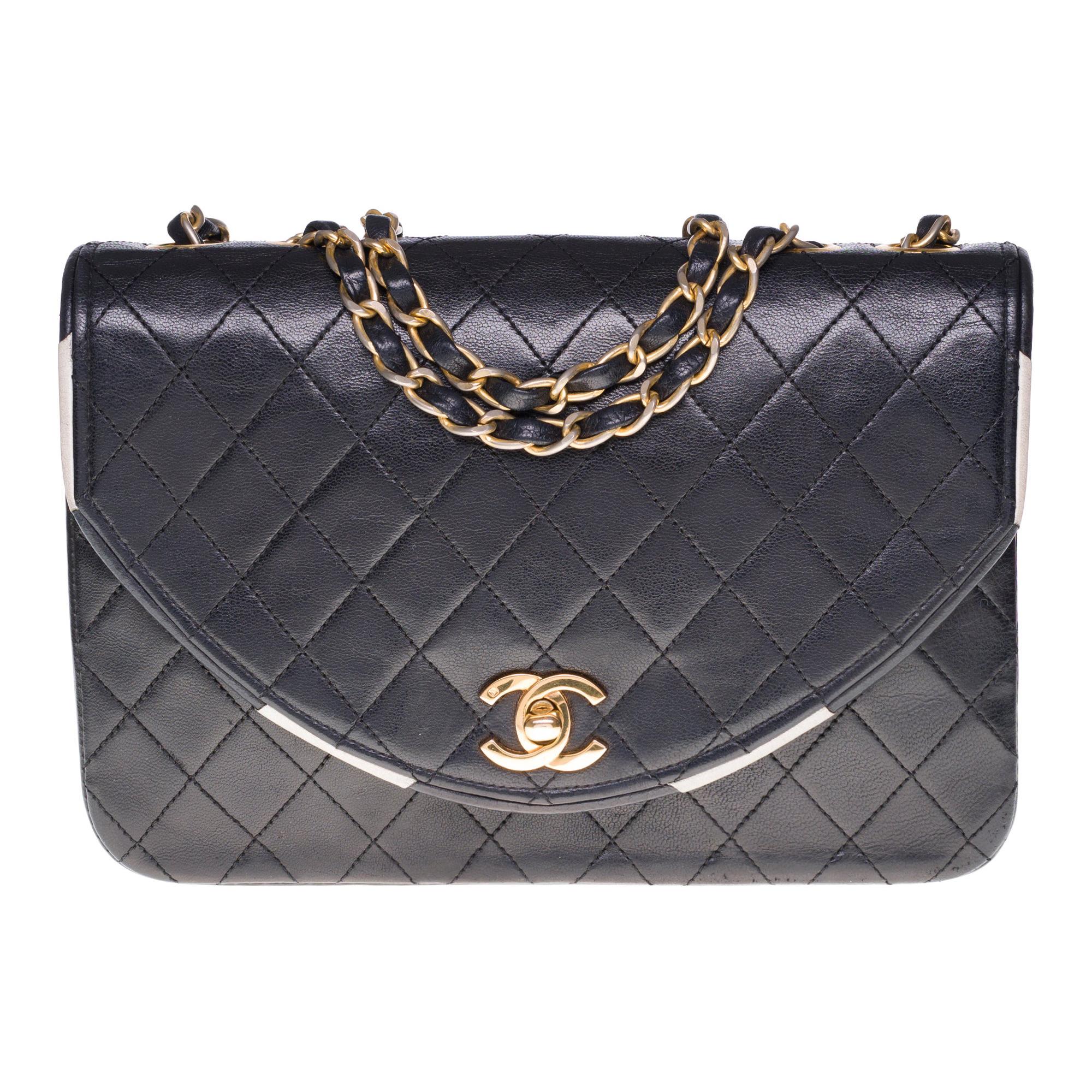 The Coveted Chanel Timeless 23cm Shoulder bag in black quilted lambskin and GHW