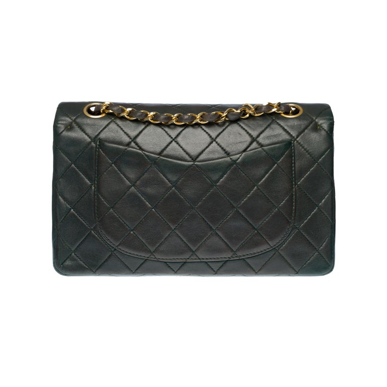 The Coveted Chanel Timeless 23cm Shoulder bag in black quilted lambskin, SHW