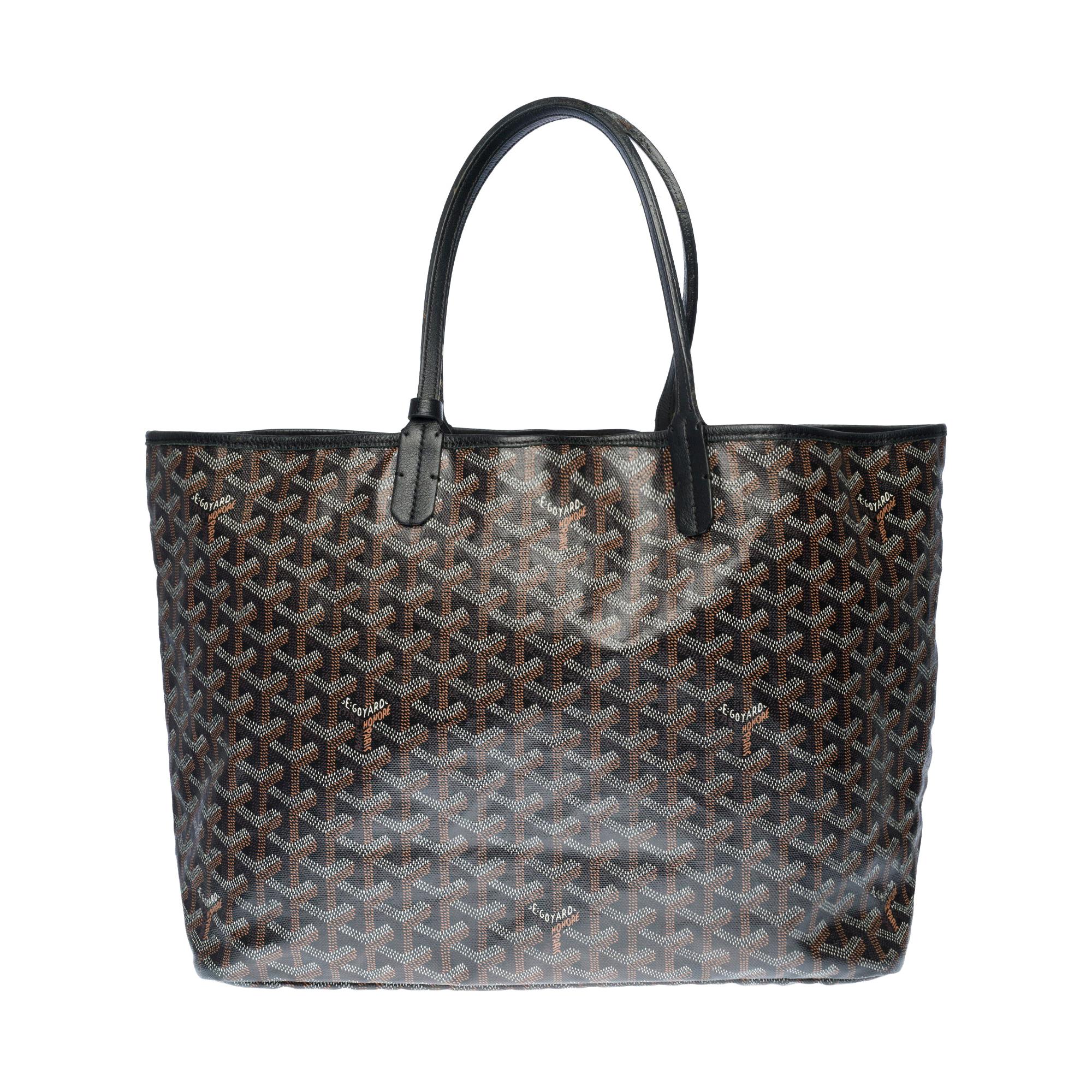 The Coveted Goyard SaintLouis Tote bag in black Goyardine canvas at 1stDibs goyard tote bag