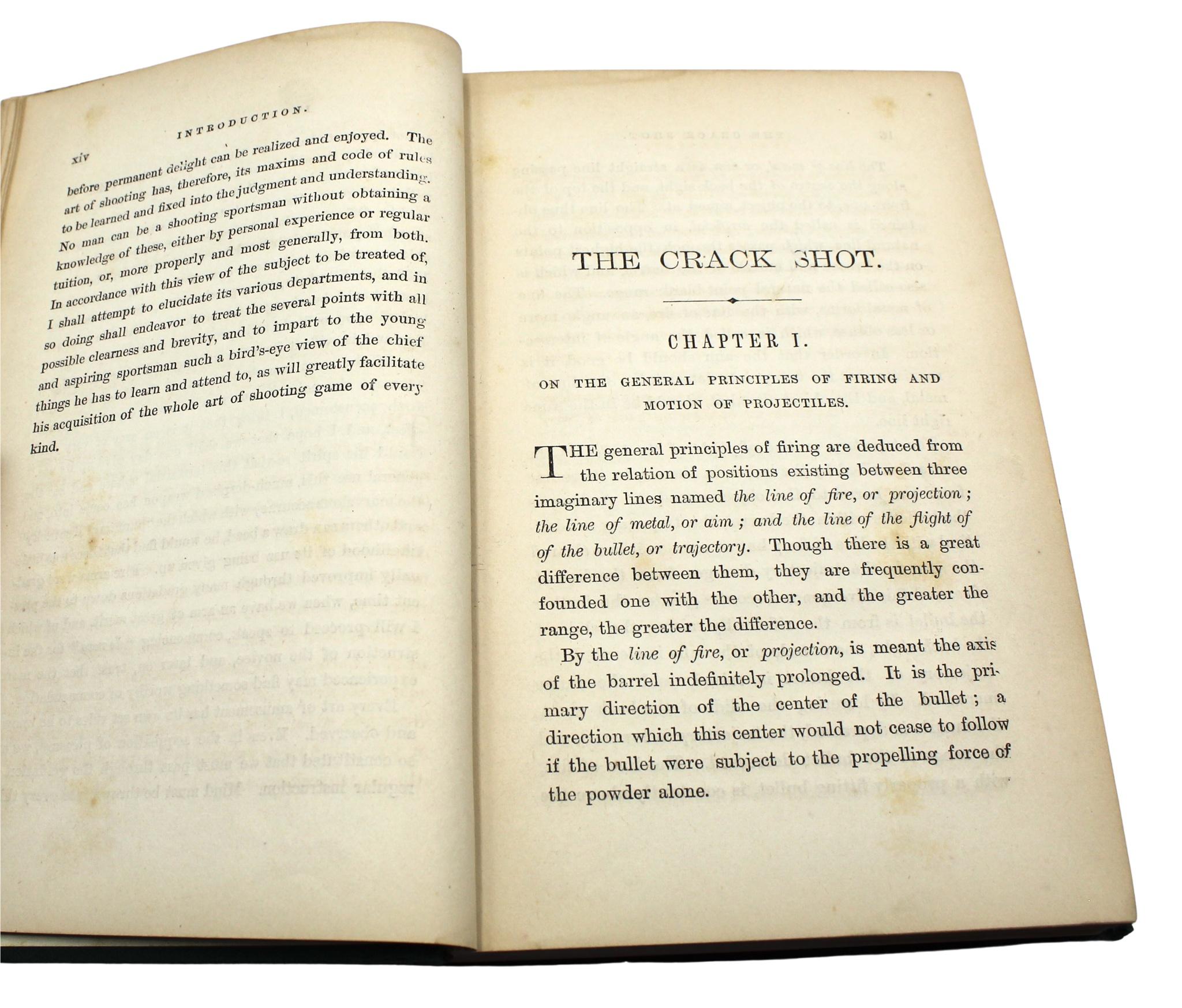 The Crack Shot ; ou, Young Rifleman's Complete Guide d'Edward C. Barber, 1868 en vente 3