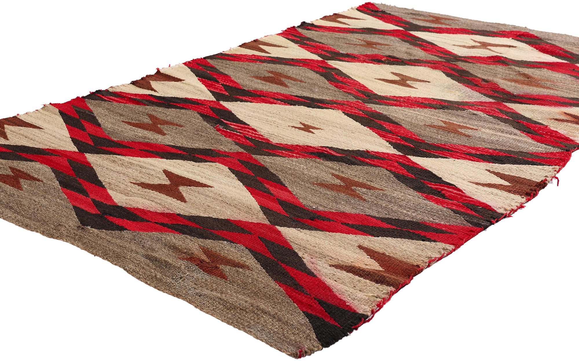 El Entramado Carmesí: Una herencia de tejidos del suroeste inspirados en el cristal siglo XX en venta