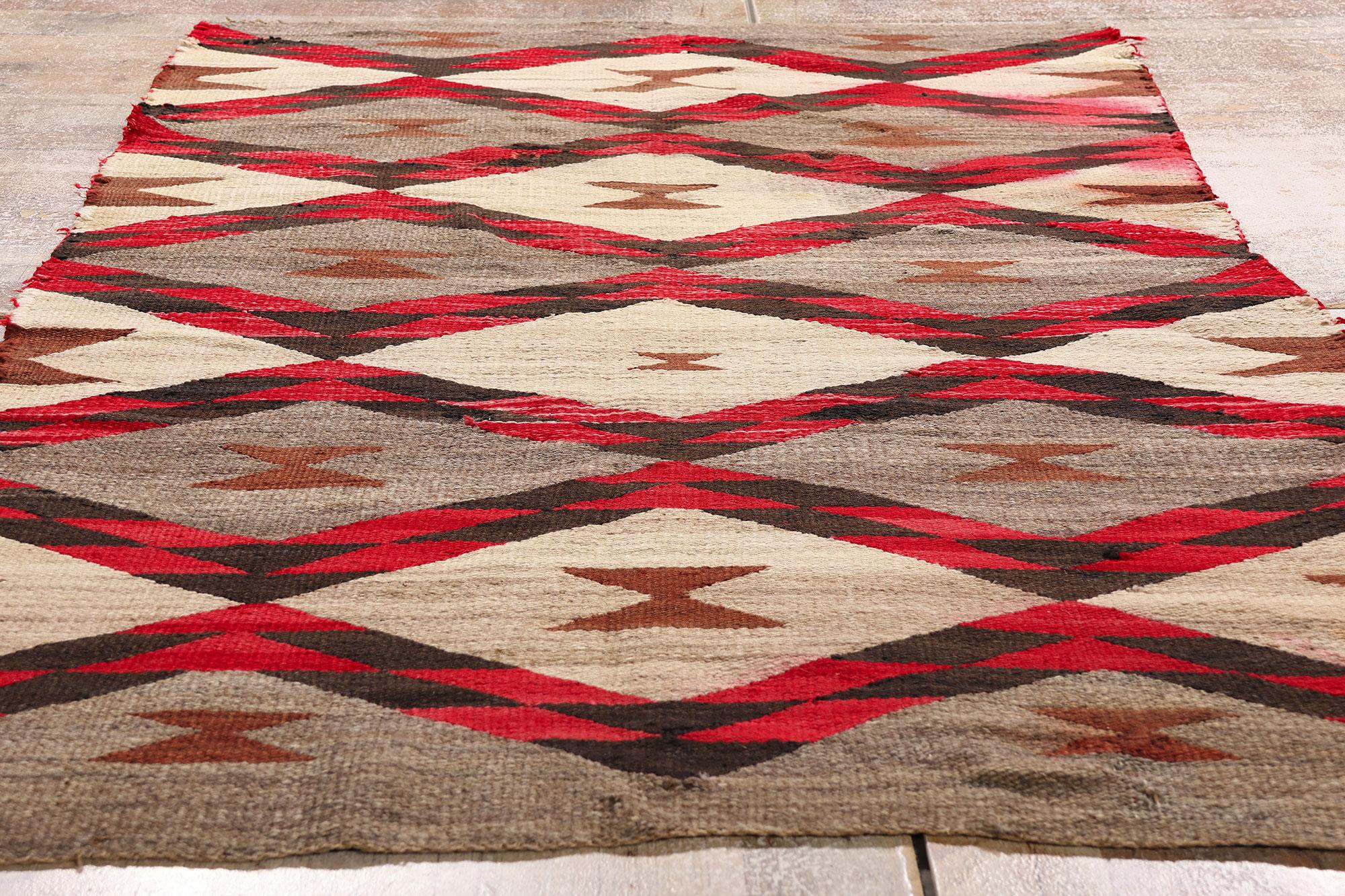 El Entramado Carmesí: Una herencia de tejidos del suroeste inspirados en el cristal en venta 1