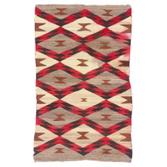 The Crimson Lattice: An Heirloom of Crystal-Inspired Southwest Weaving