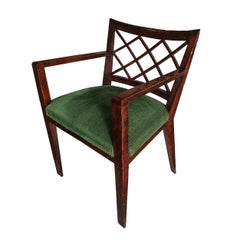 The "Croisillon" Armchair, by Jean Royère, France, 1945-1950