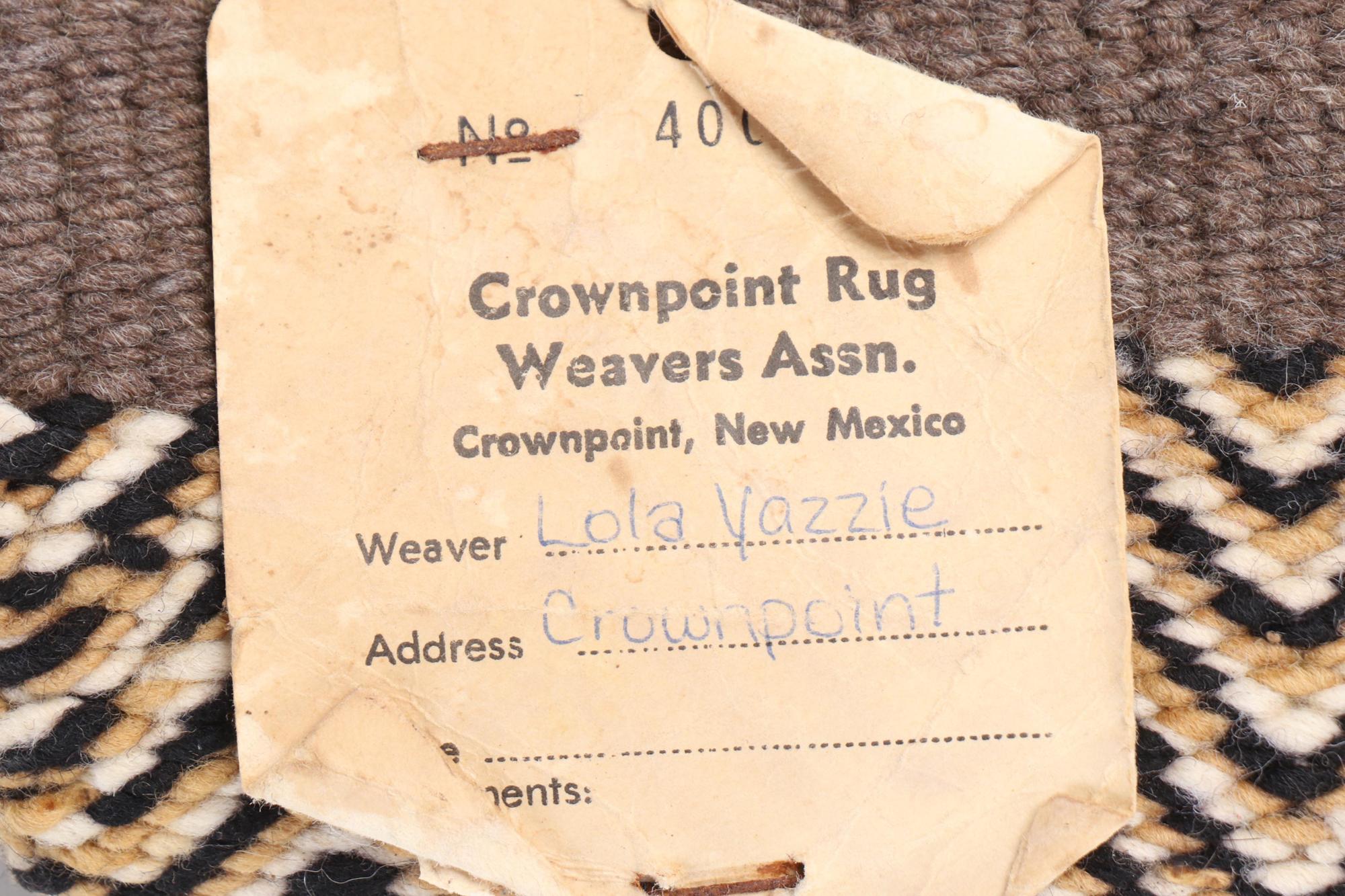 Américain La constellation de Crownpoint : Un chef-d'œuvre signé du Sud-Ouest par Lola Yazzie en vente