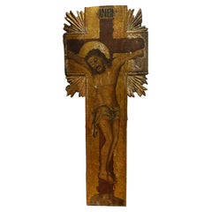 Ein griechisches Kruzifix im Stil der Renaissance.