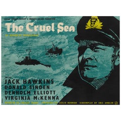"The Cruel Sea" Film Poster