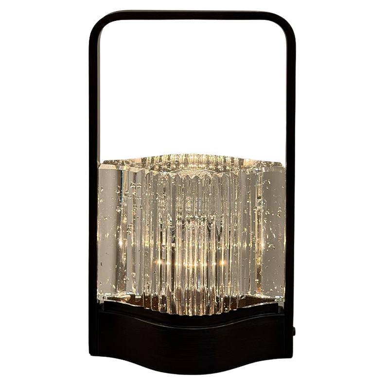 Lampe LED portable Crystal Brick Traveler Par André Fu Living