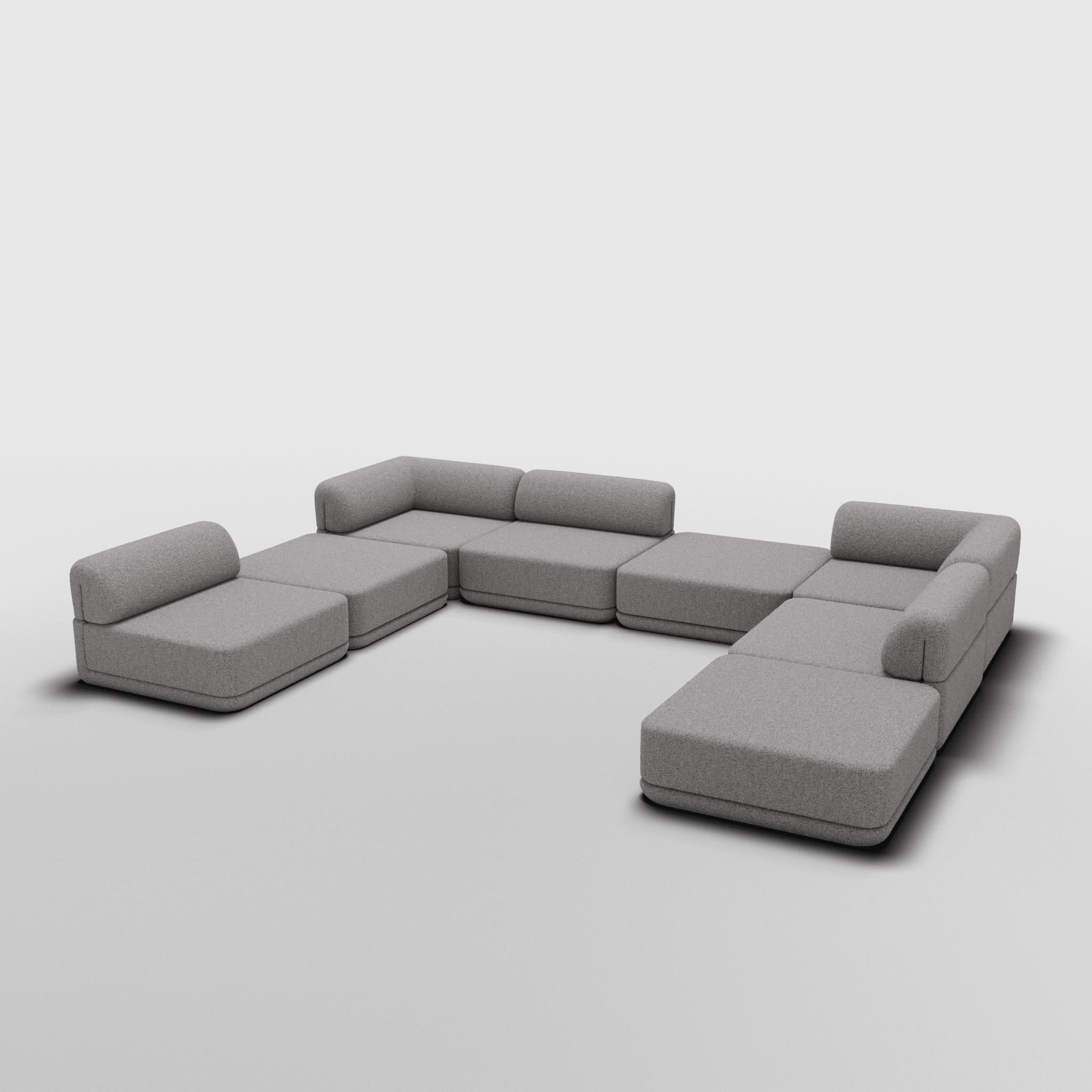 The Cube Sofa - Corner Full Mix Sectional en vente 2