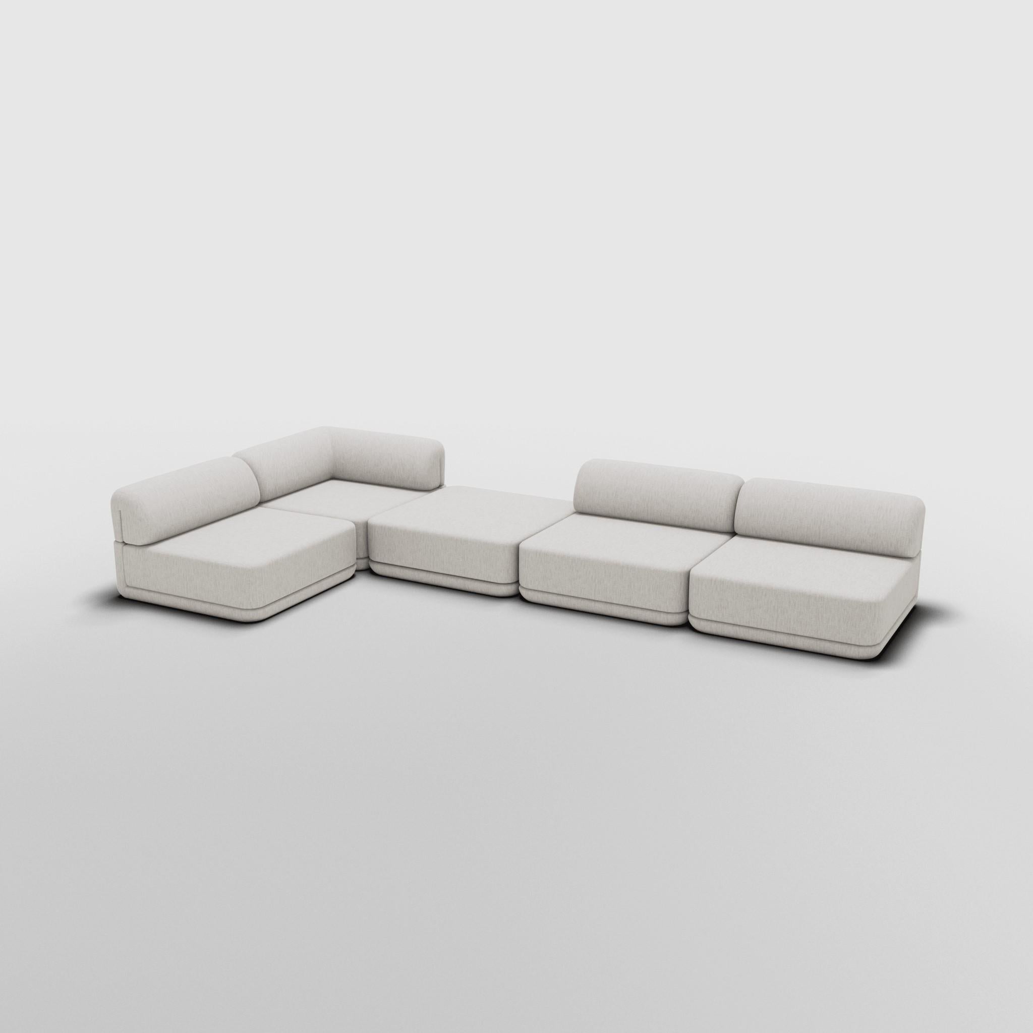 XXIe siècle et contemporain The Cube Sofa - Corner Lounge Mix Sectional en vente