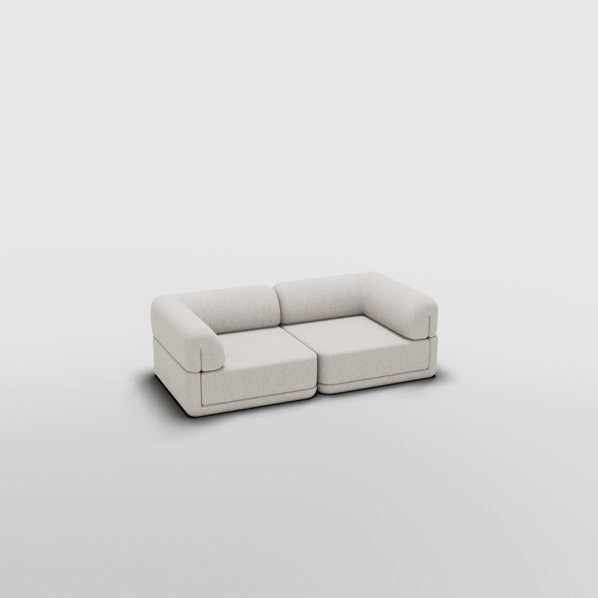 Mid-Century Modern The Cube Sofa - Salon d'angle en vente