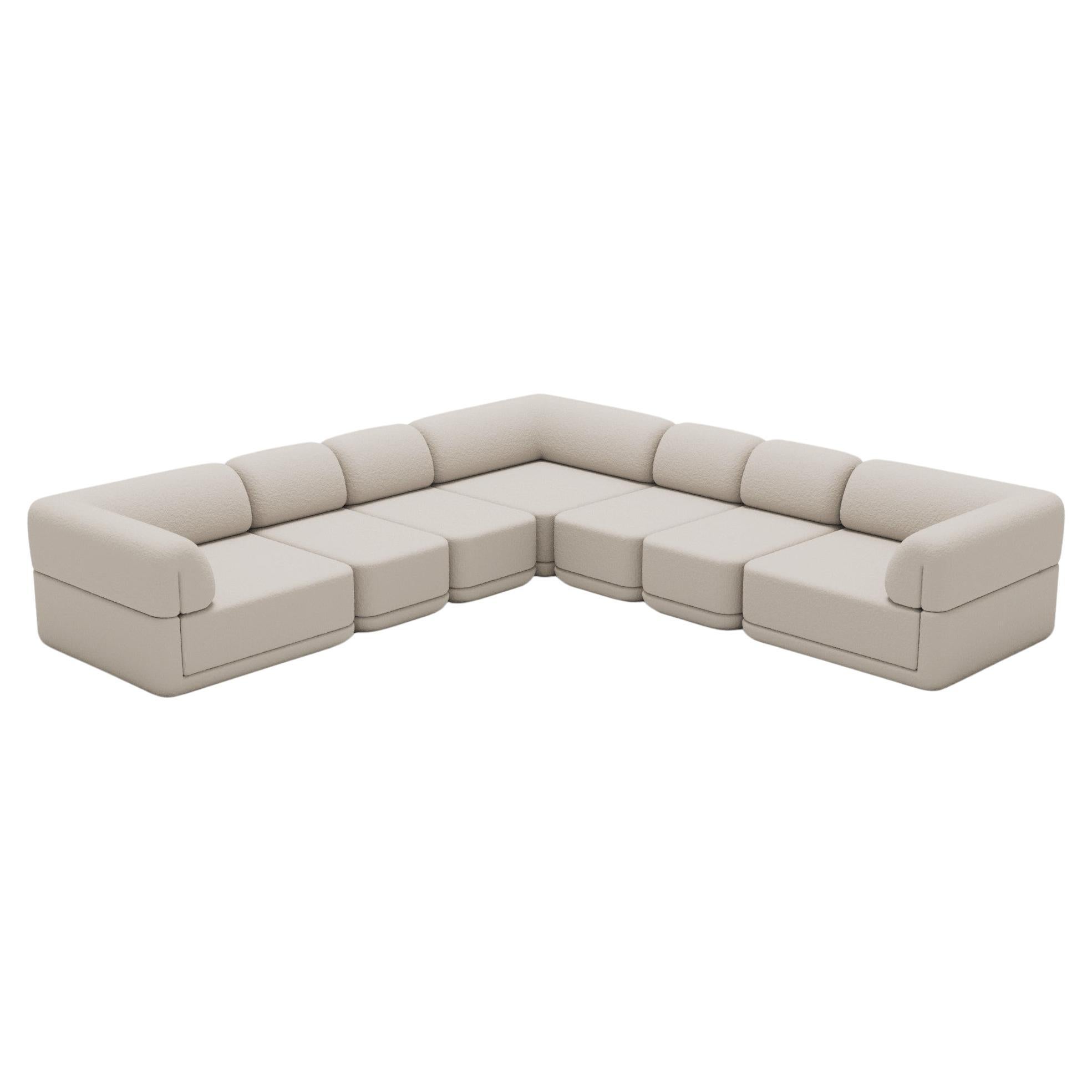 The Cube Sofa - Schlankes Ecksofa