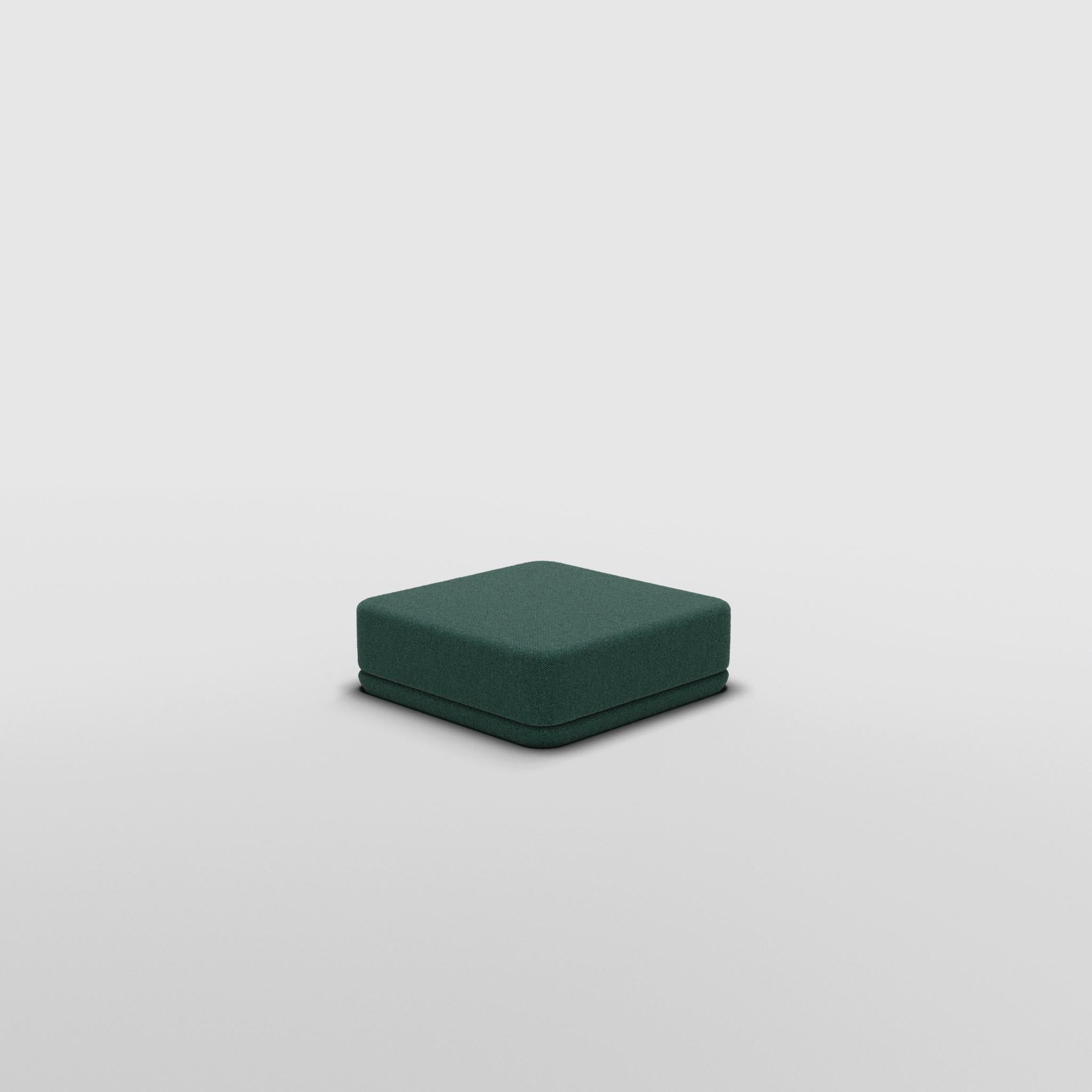 The Cube Sofa -- Cube Ottoman -- Grey Bouclé For Sale 3