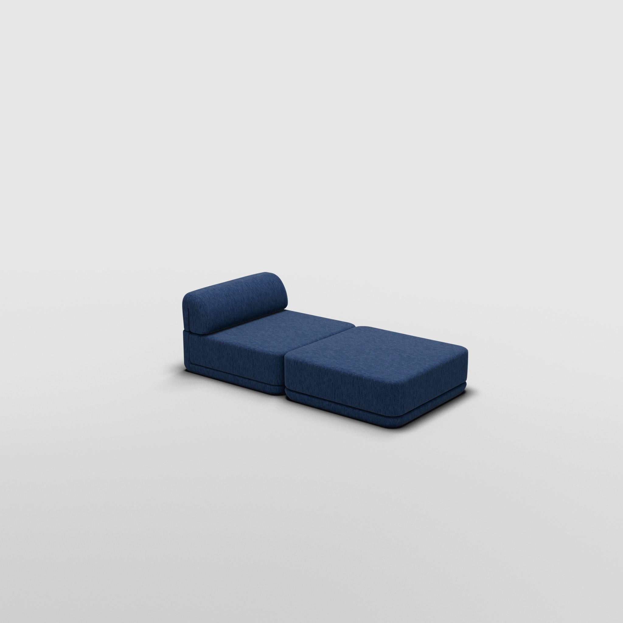 The Cube Sofa - Lounge + Ottoman Set In New Condition For Sale In Ontario, CA