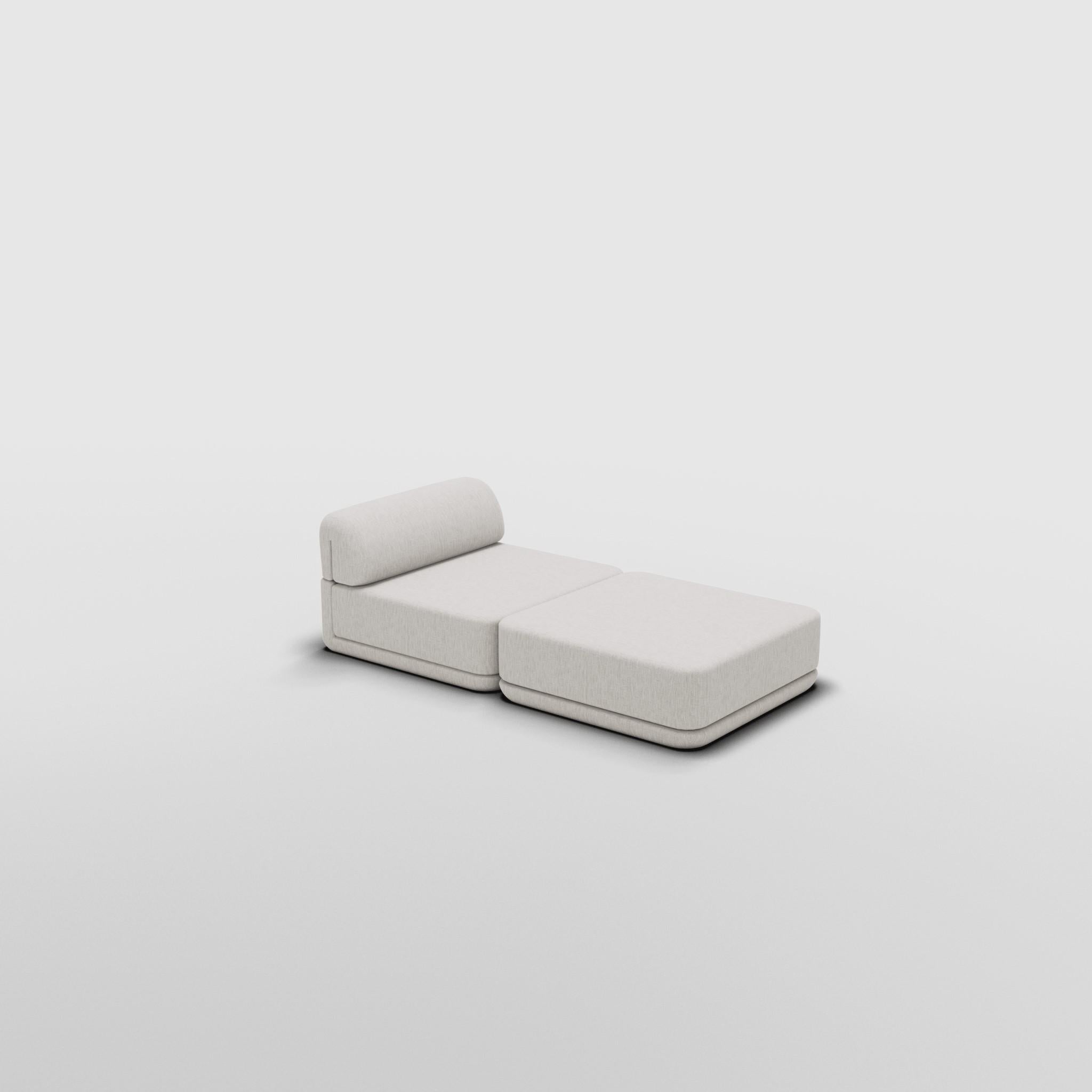 The Cube Sofa - Lounge + Ottoman Set For Sale 2