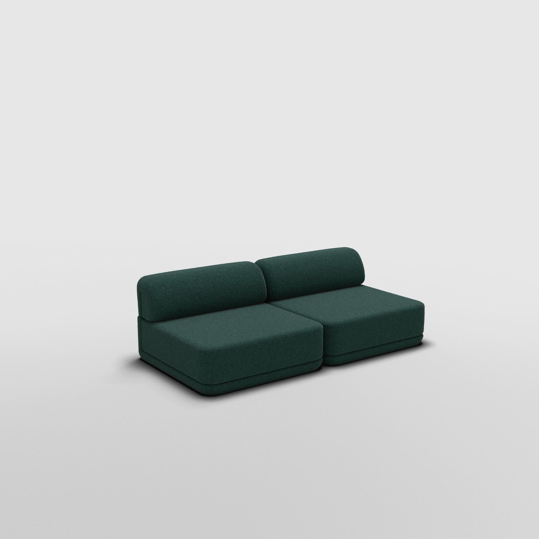 The Cube Sofa -- Lounge Set -- Grey Bouclé For Sale 3