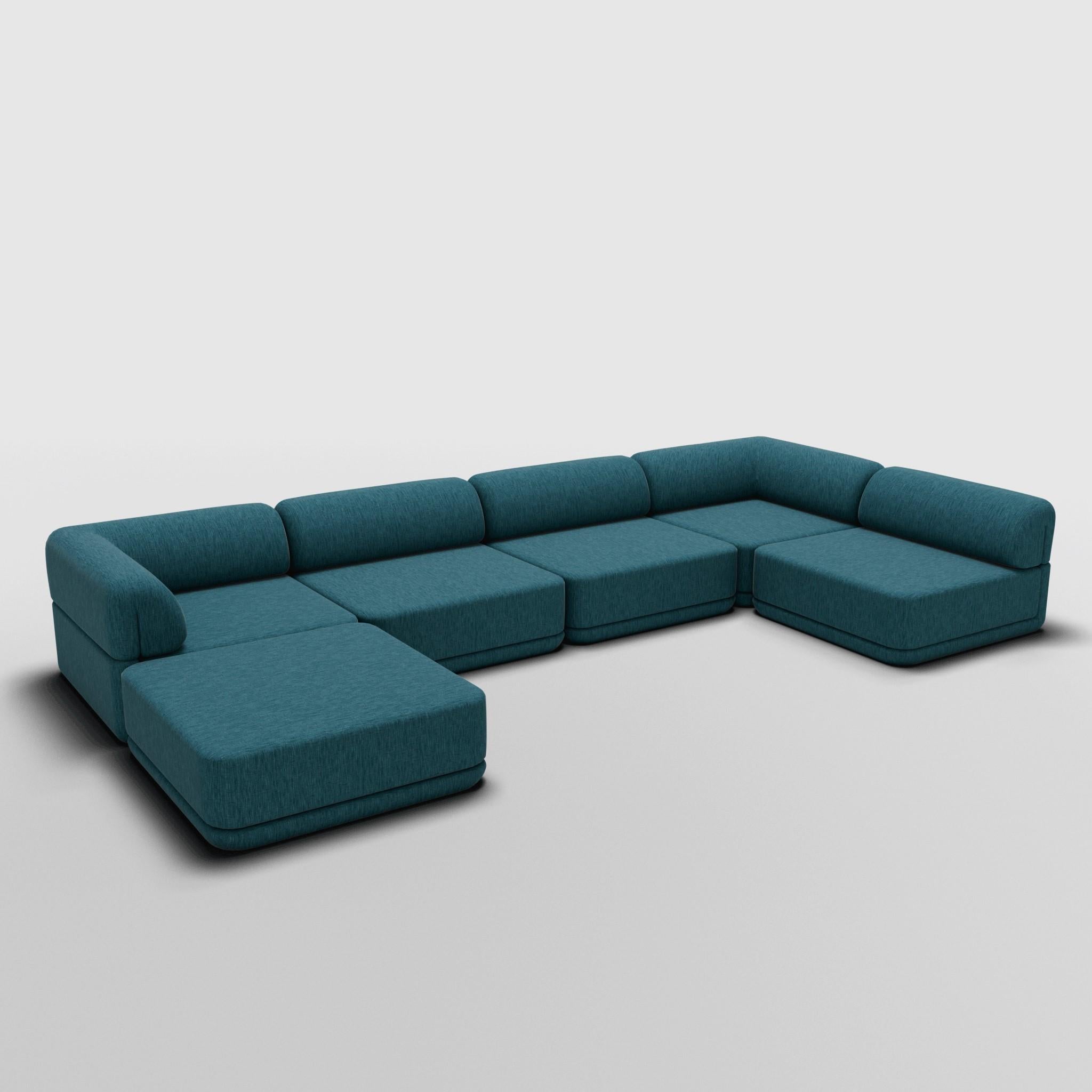 Contemporary The Cube Sofa - Low Lounge Sectional For Sale