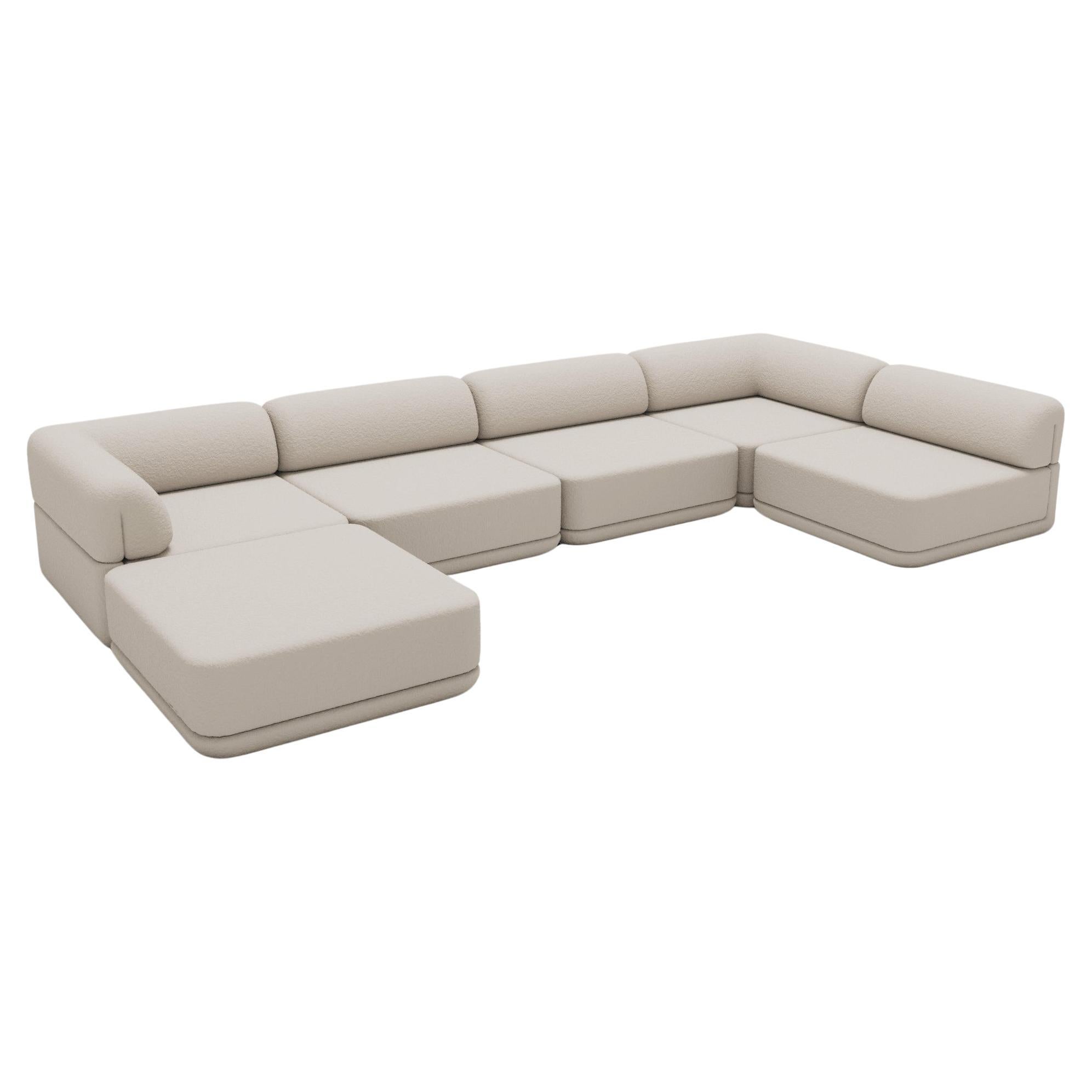 Das Würfel-Sofa – niedriges Loungesessel