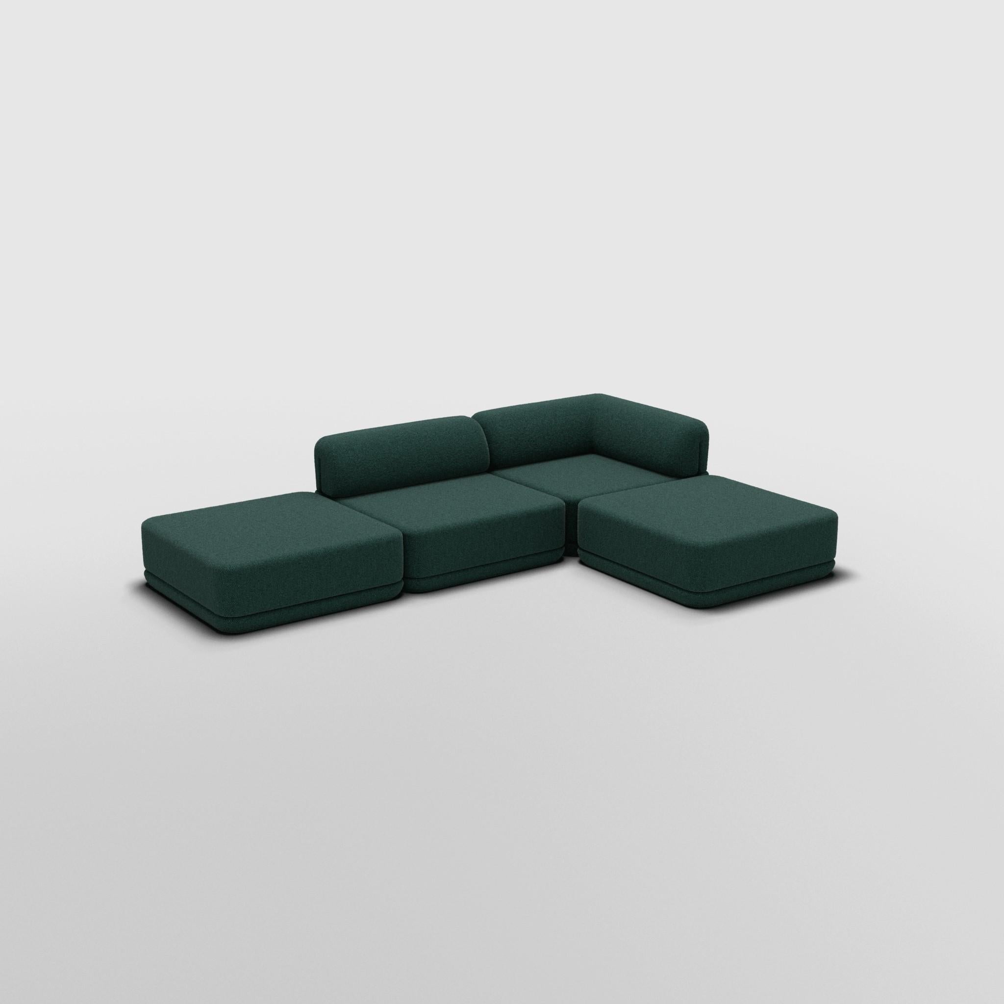 Low Mix Ottoman Sectional - Inspiré par les meubles de luxe italiens des années 70

Découvrez le canapé Cube, où l'art rencontre l'adaptabilité. Son design sculptural et son confort personnalisable créent des possibilités infinies pour votre espace