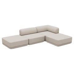The Cube Sofa - Low Mix Ottoman Sectional