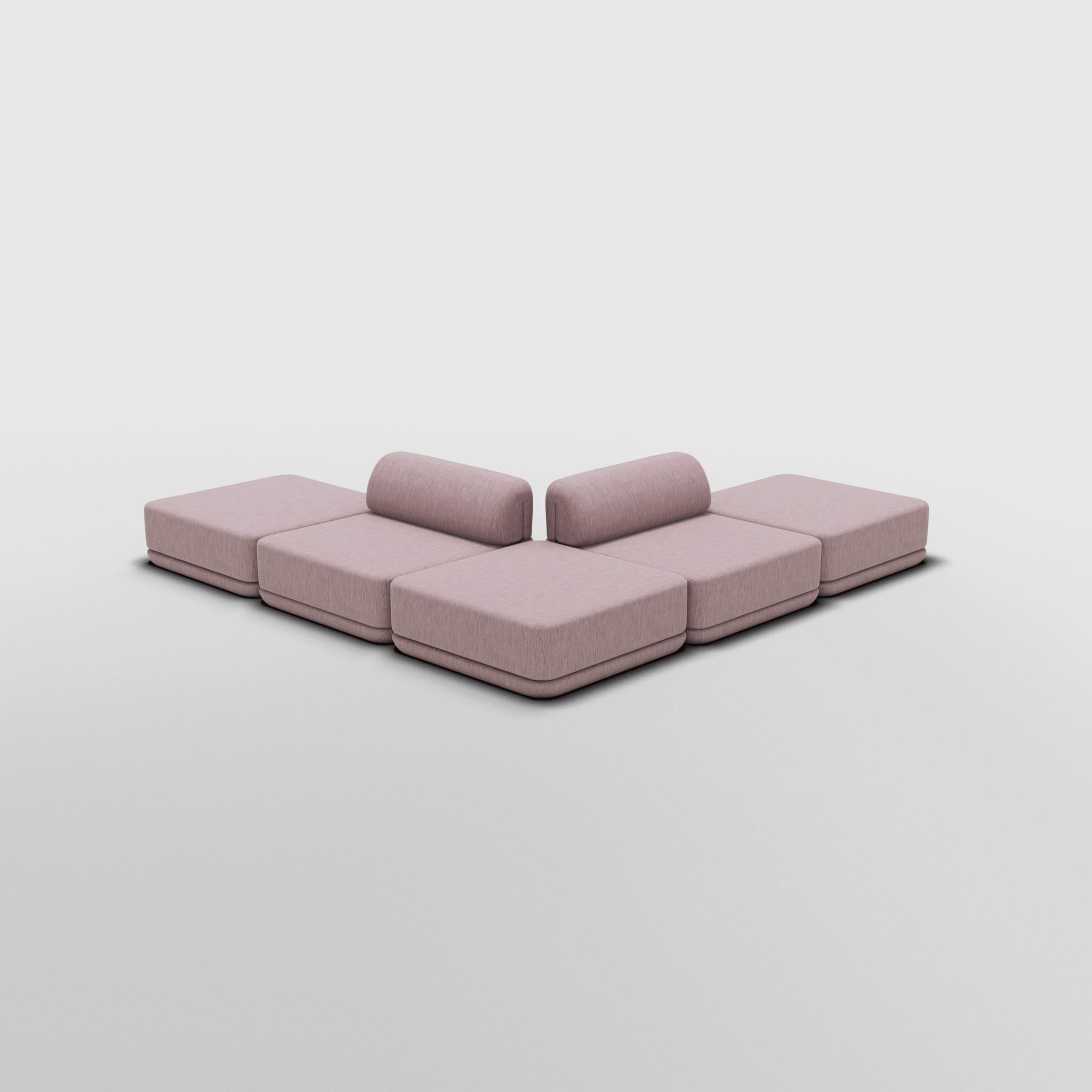 Ottoman Mix Sectional - Inspired by 70s Italian Luxury Furniture

Discover The Cube Sofa, where art meets adaptability. Its sculptural design and customizable comfort create endless possibilities for your living space. Make a statement, elevate your