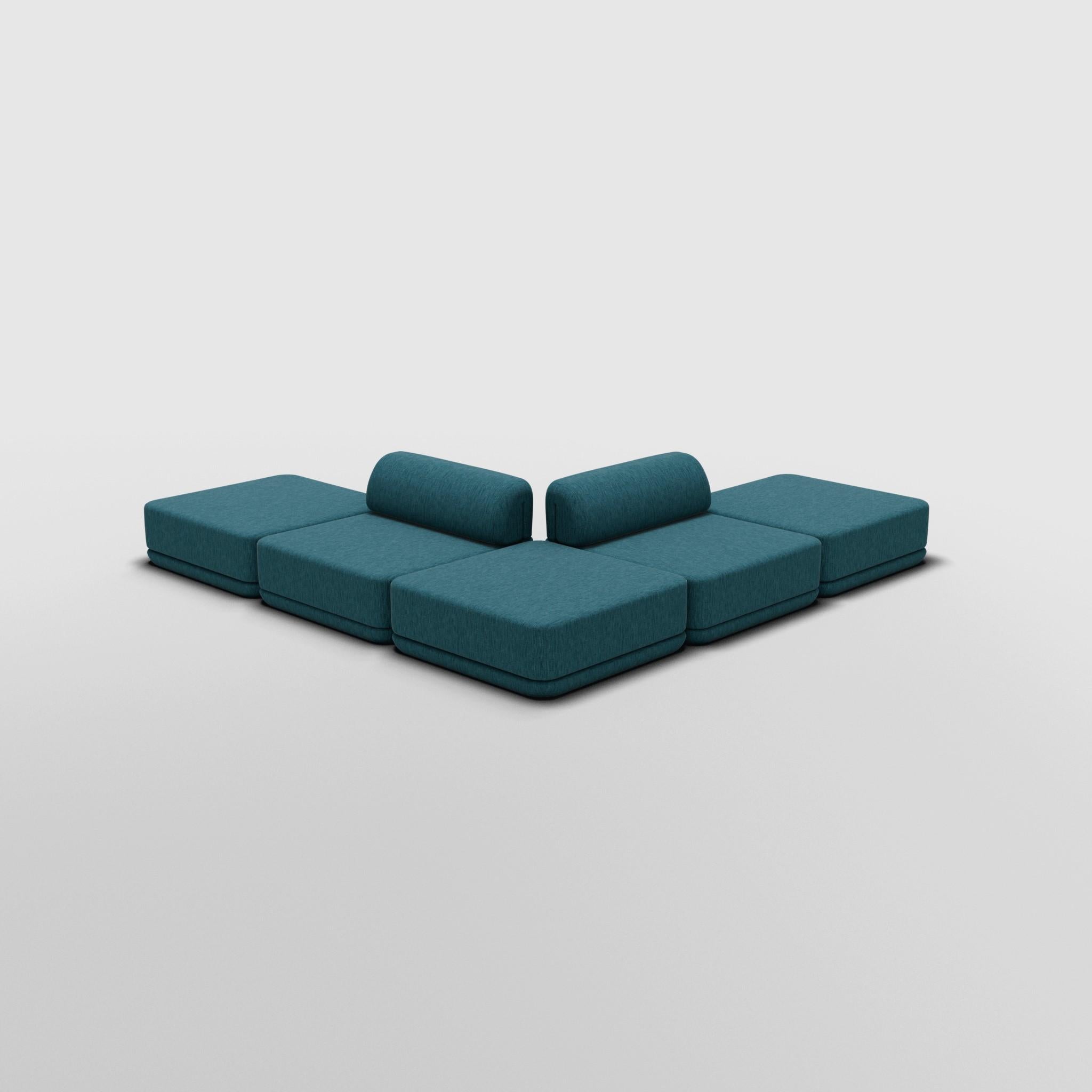The Cube Sofa - Ottoman Mix Sectional For Sale 1