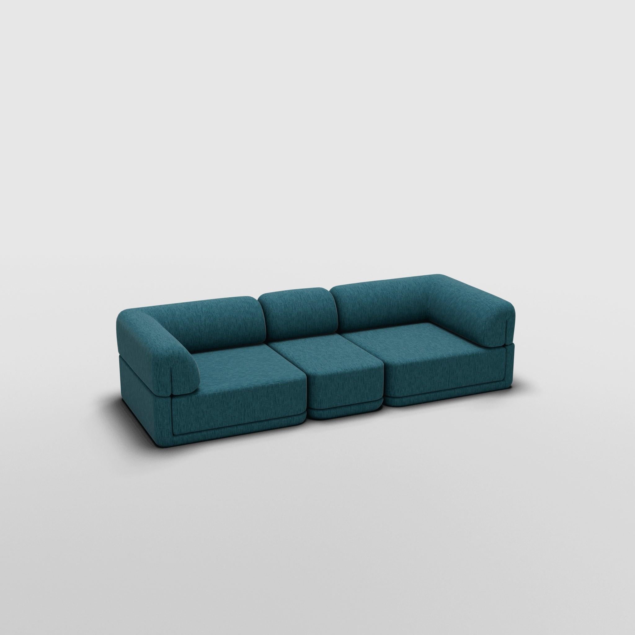 Sofa Slim Set - Inspired by 70s Italian Luxury Furniture

Discover The Cube Sofa, where art meets adaptability. Its sculptural design and customizable comfort create endless possibilities for your living space. Make a statement, elevate your