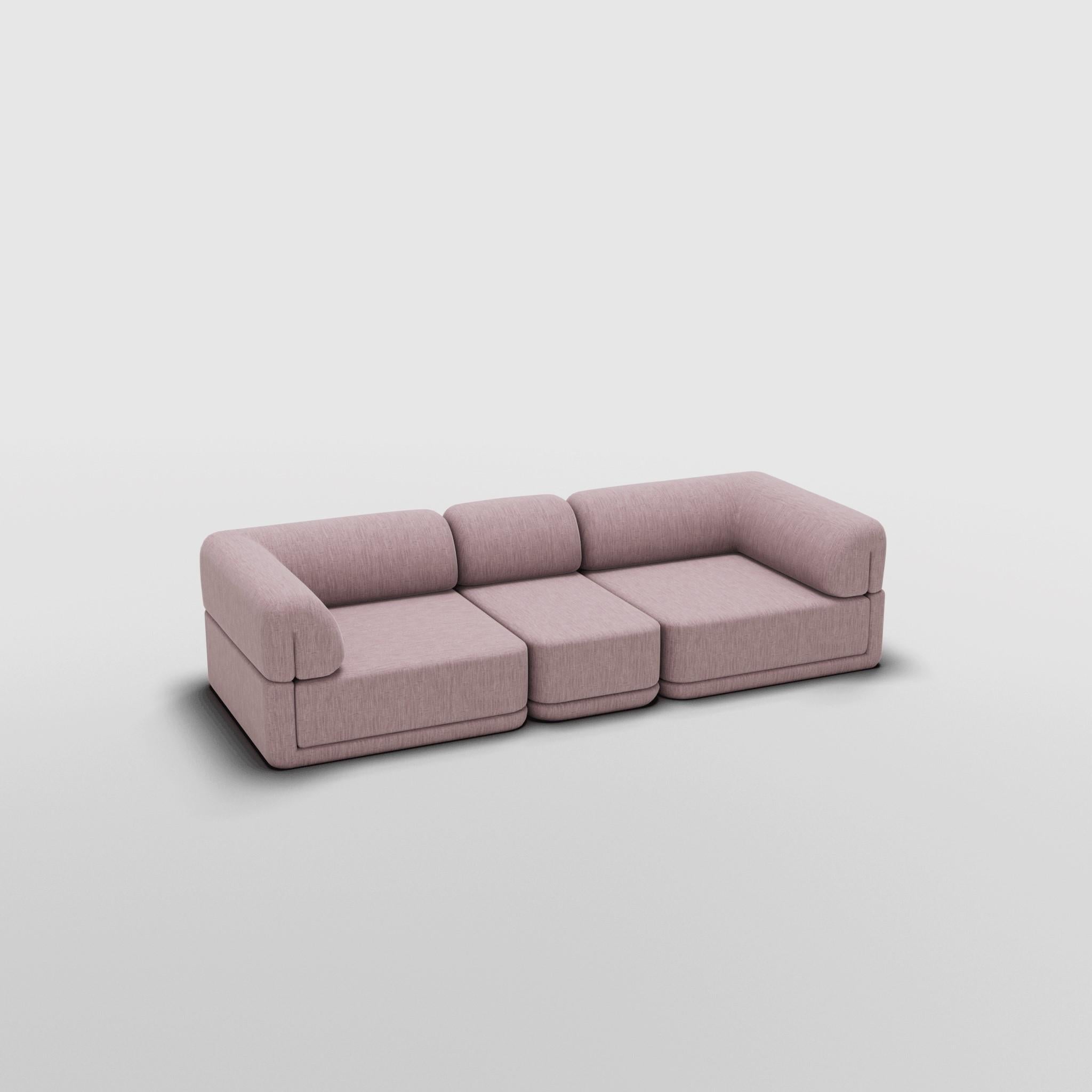 Mid-Century Modern The Cube Sofa - Sofa Slim Set For Sale
