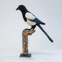 The Curious Magpie: Papier-Mâché Folk Art Sculpture