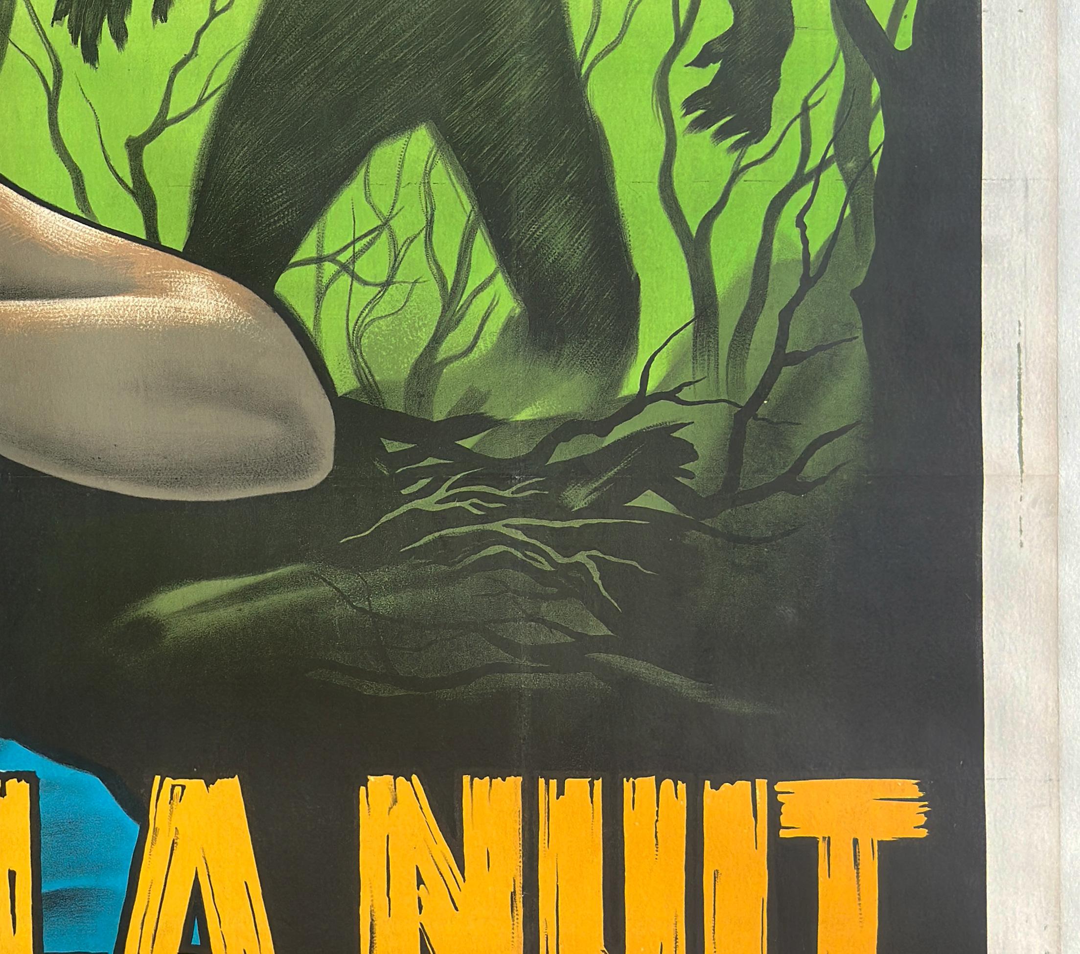 The Curse of the Werewolf 1961 French Grande Film Poster, Guy Gerard Noel In Good Condition For Sale In Bath, Somerset