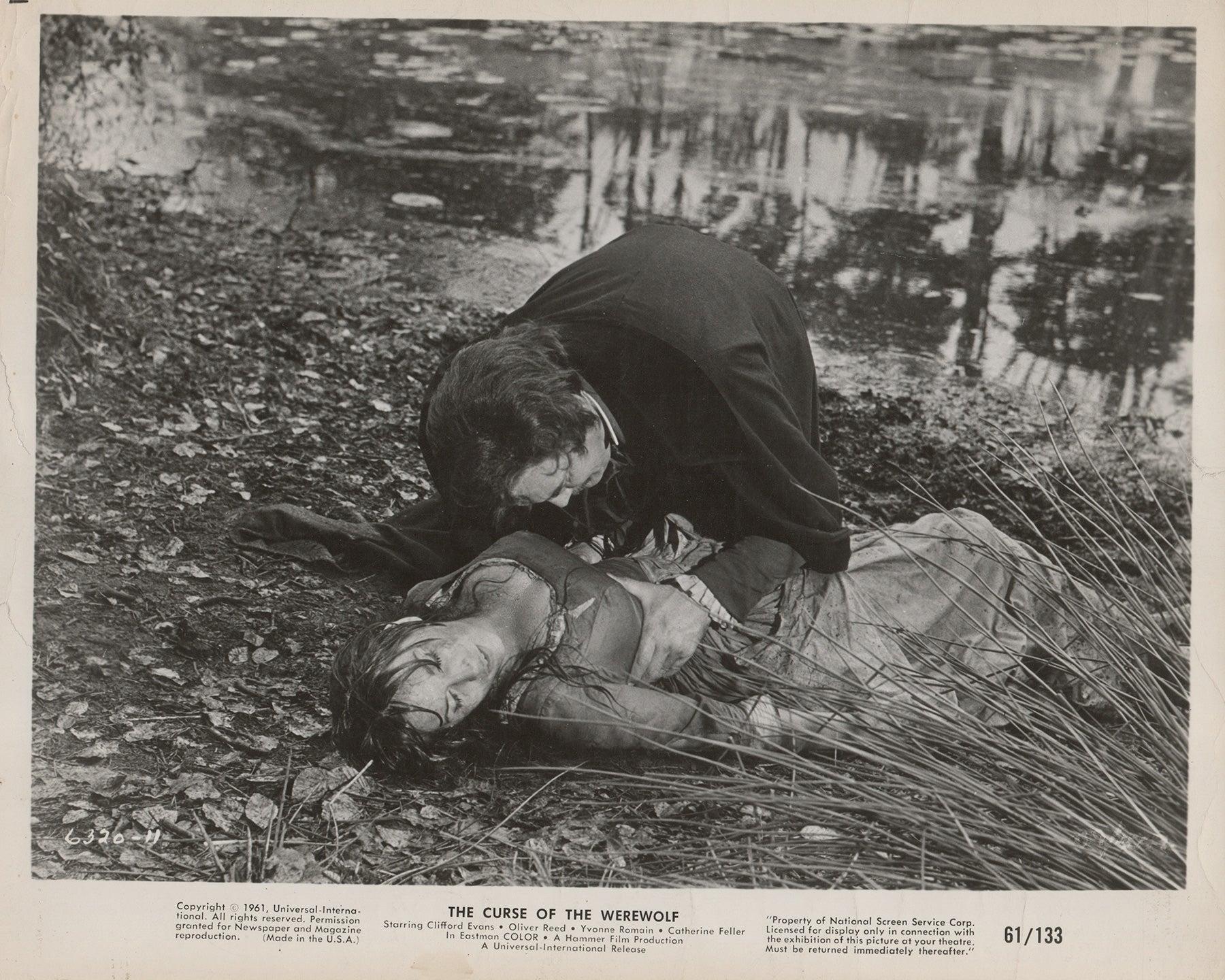 Papier La malédiction du loup-garou 1961 Lobby Card - Encadré en vente