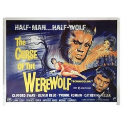 The Curse of The Werewolf, Unframed Poster, 2000