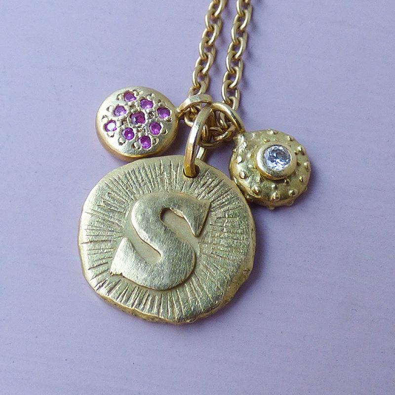 The Gold Coin of Abundance Amulet was based on an ancient Roman coin. She is a symbol for us to always remember our worth.  The moment you realise how much you bring to yourself, the people who meet you and the whole world is a moment to