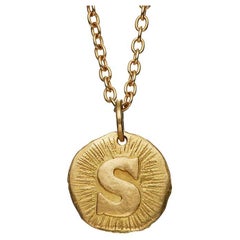 The Customised Coin of Abundance Amulet Pendant 18ct Fairmined Gold