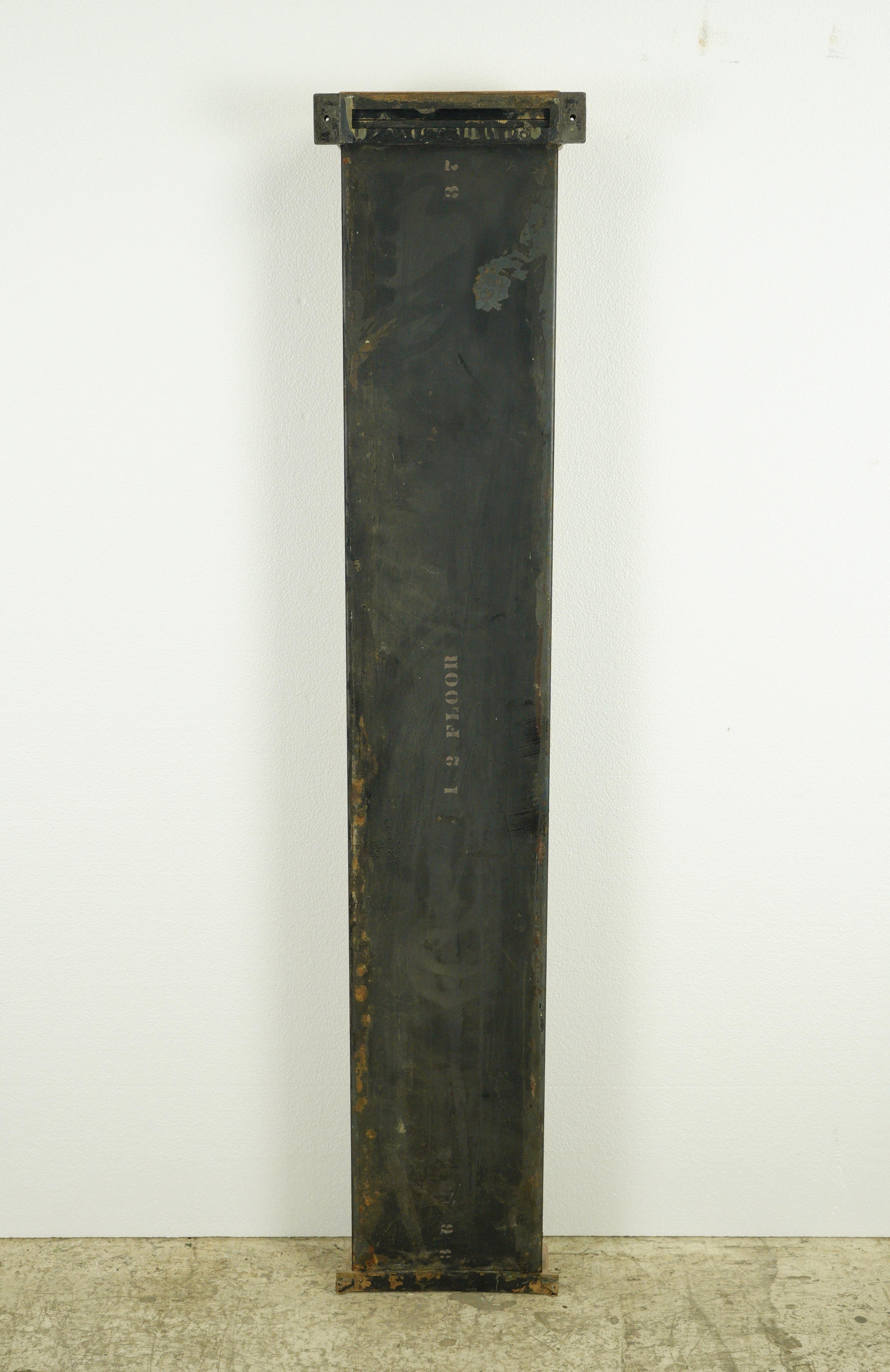 The Cutler Manufacturing Co. Steel & Brass Mail Chute 5