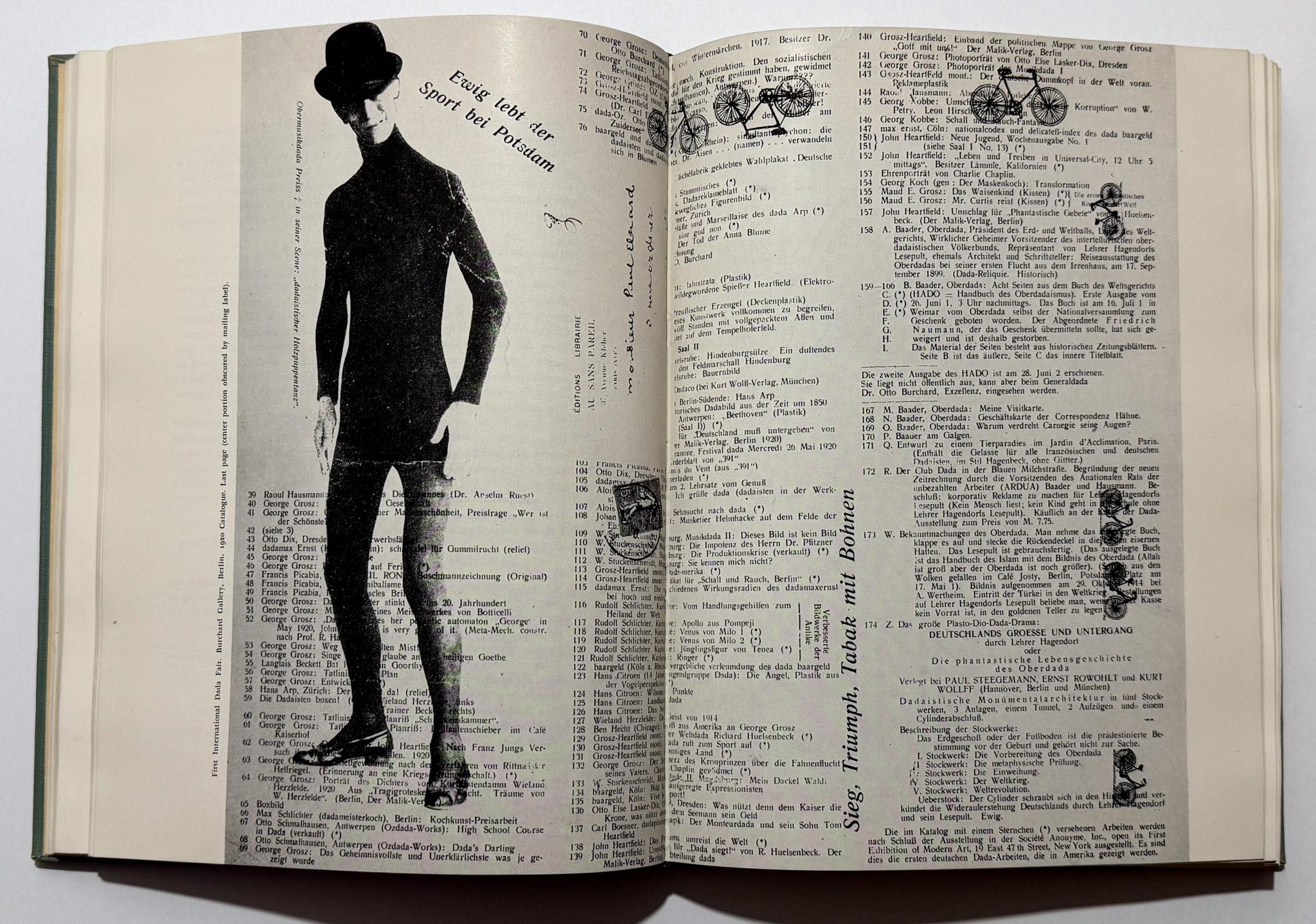 Mid-20th Century The Dada Painters and Poets For Sale