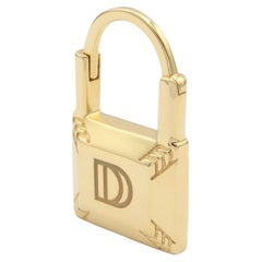 The Dainty Lock Single Earring 'Plain Gold' 18K Gold