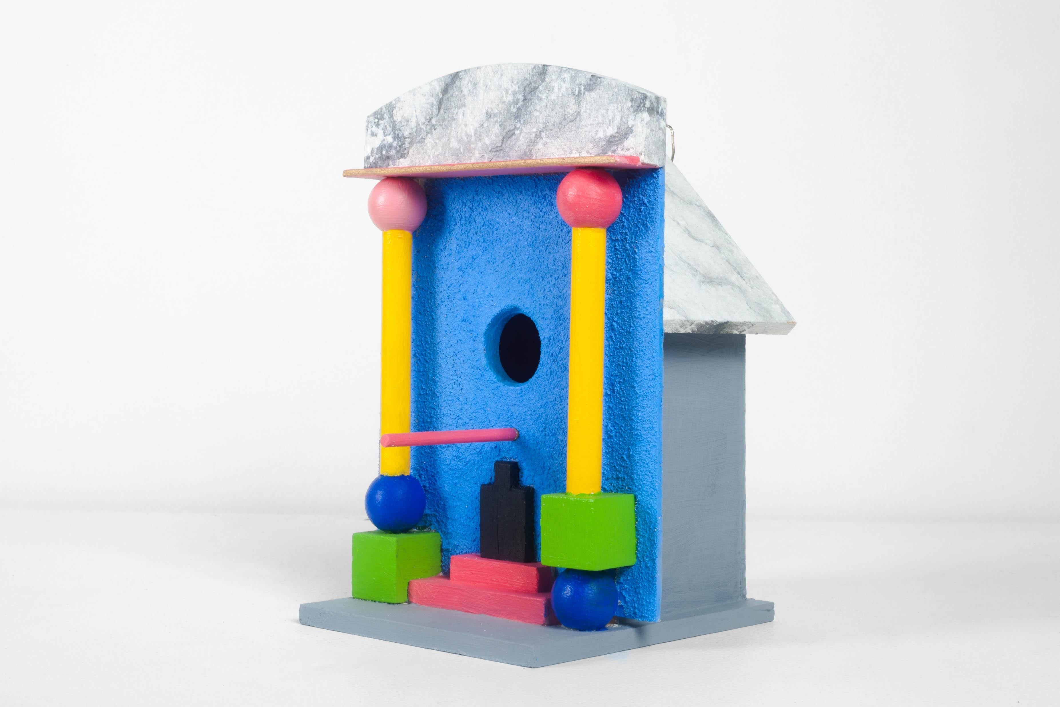 Wood The Damrack birdhouse by Jason Sargenti, 2020 For Sale
