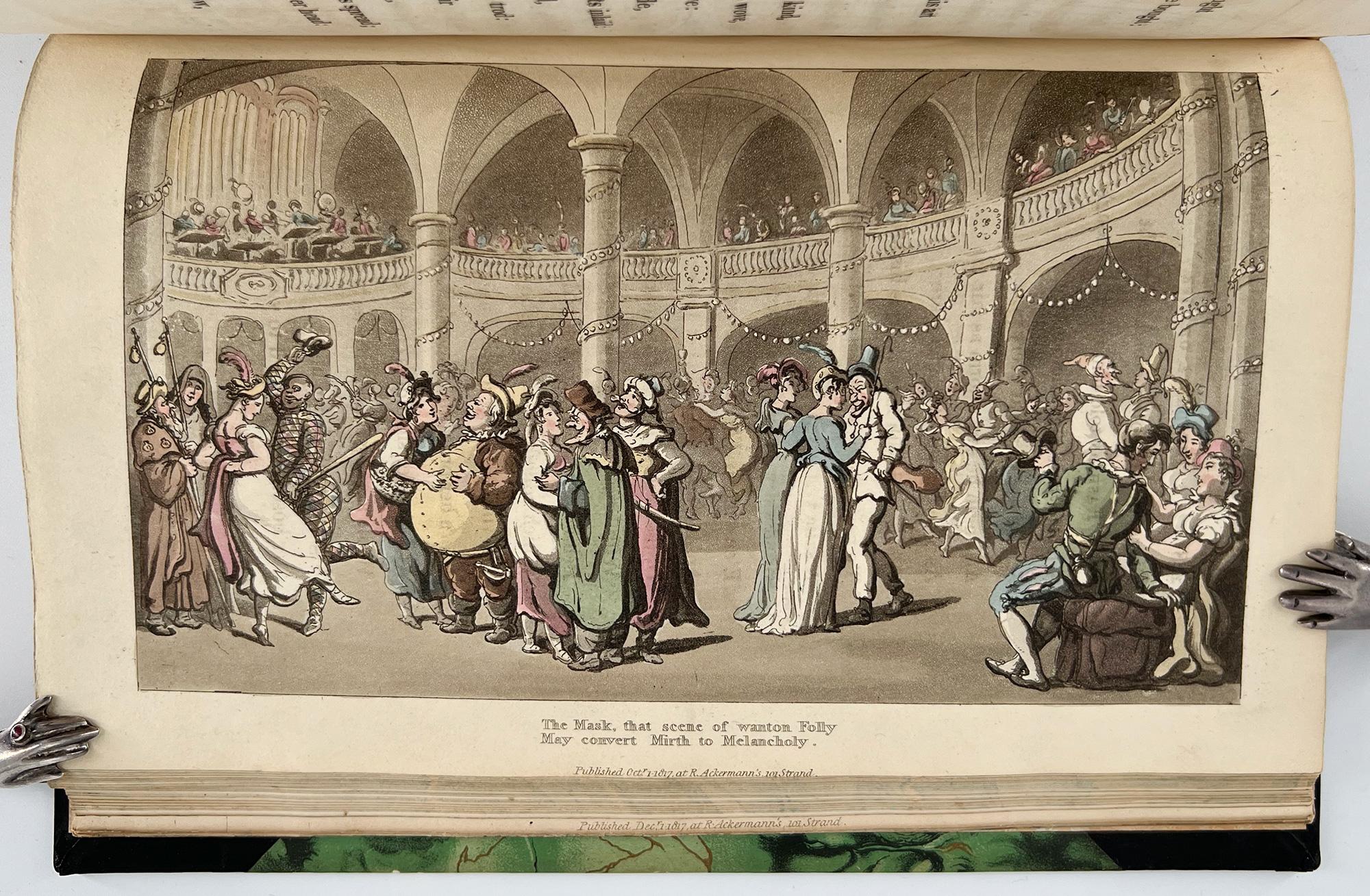 English The Dance of Life a Poem; by Wm. Combe, Th. Rowlandson illustr. - FIRST ed. For Sale