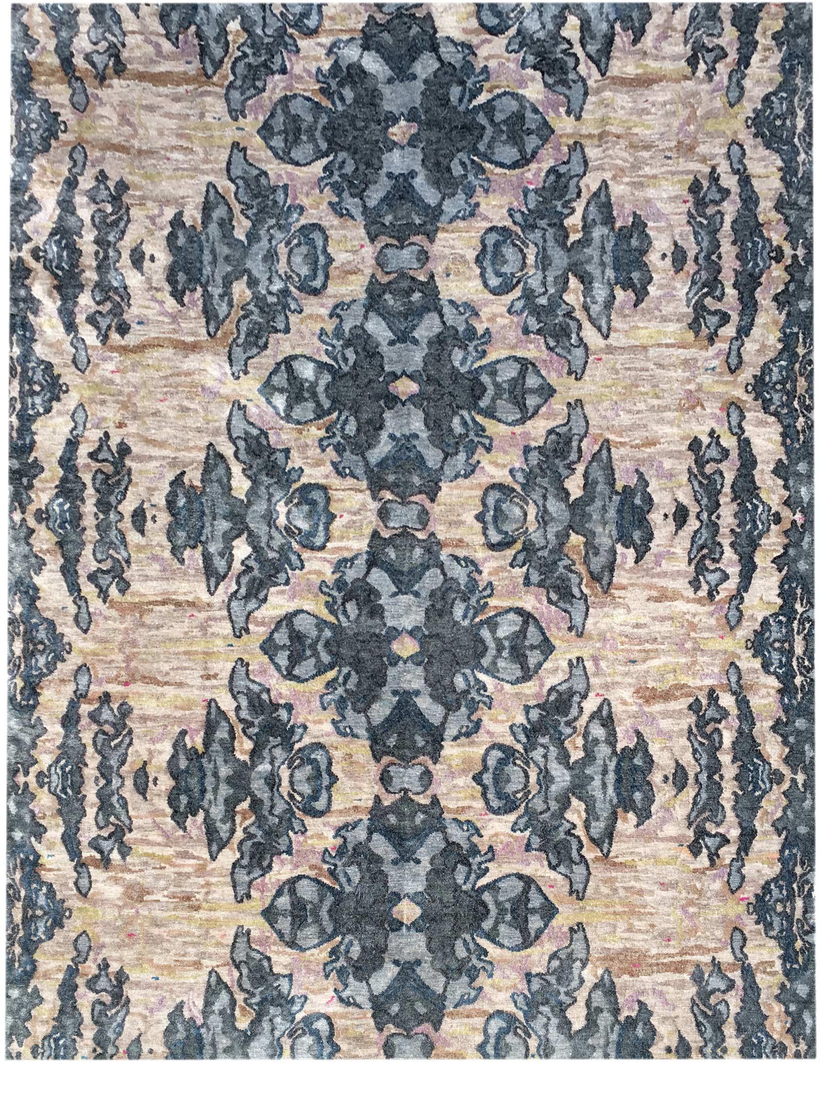 The Dance olive hand knotted rug by Eskayel
Dimensions: D 9' x H 12'
Pile height: 6 mm
Materials: 70% Matka silk, 30% Bamboo silk.

Eskayel hand knotted rugs are woven to order and can be customized in various sizes, colors, materials, and