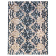 Dance Olive hand knotted Rug by Eskayel