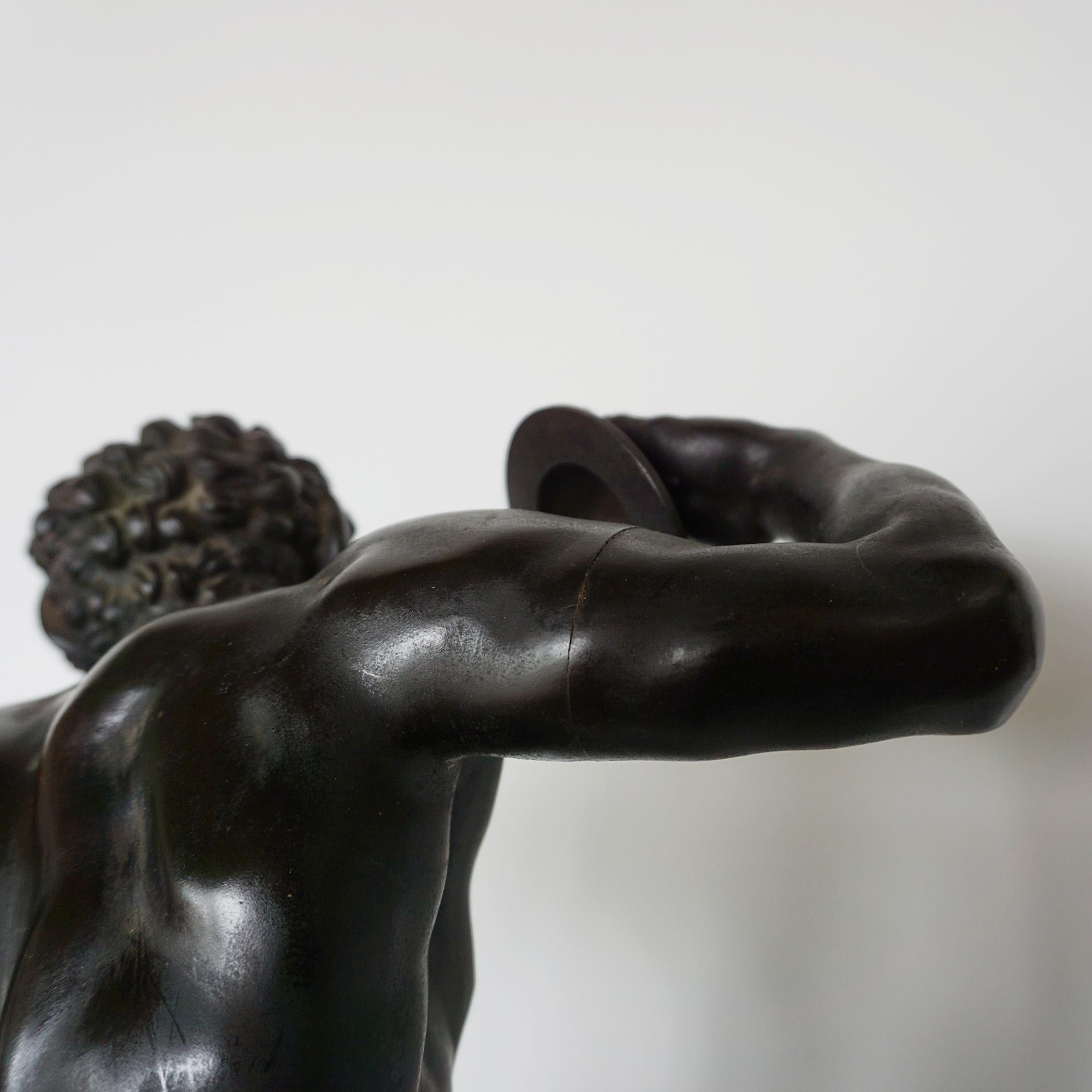 Gran escultura de bronce 